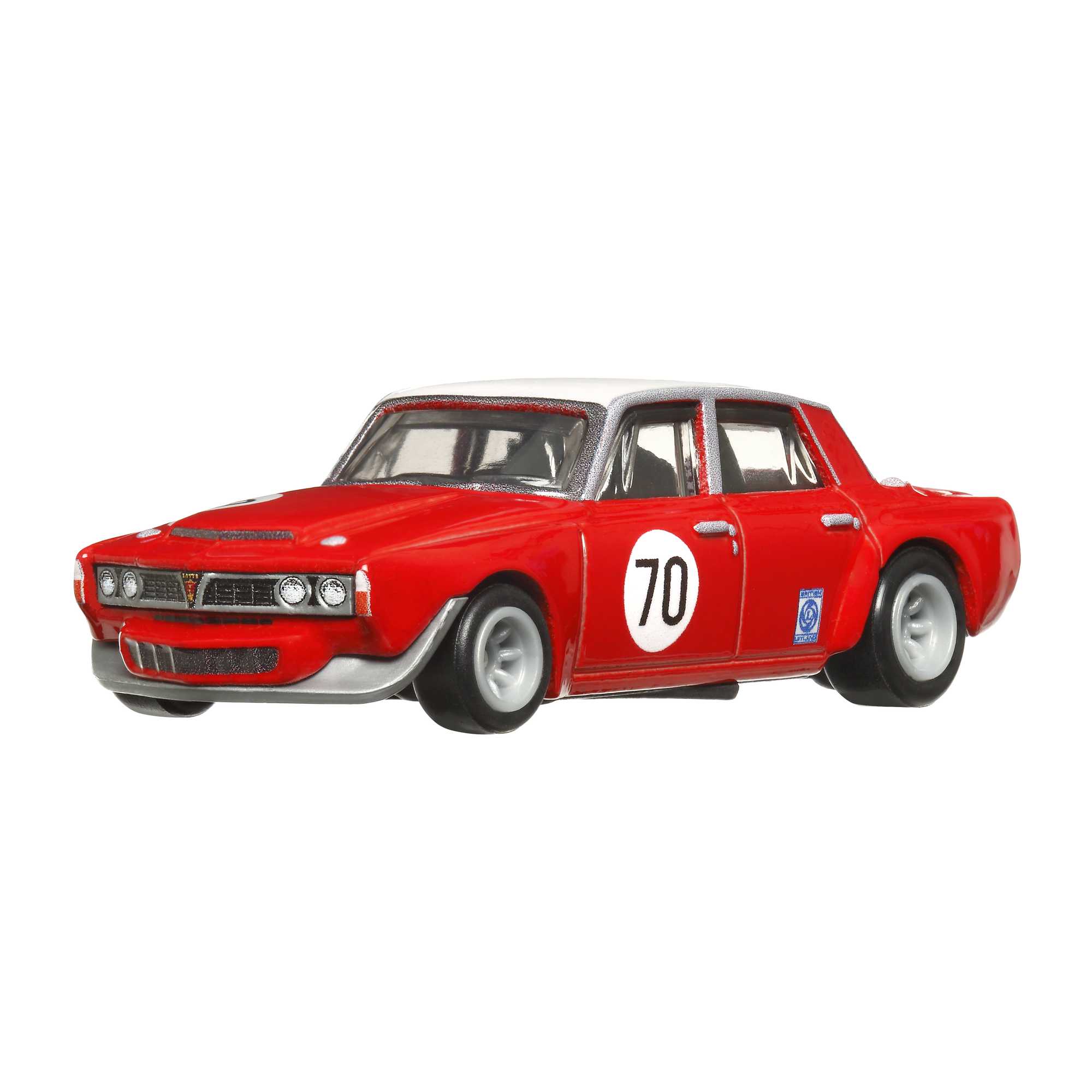 Hot Wheels 1:64 Scale Collectible '70 Rover P6 Group 2 Boulevard Vehicle - Must - Have for Enthusiasts