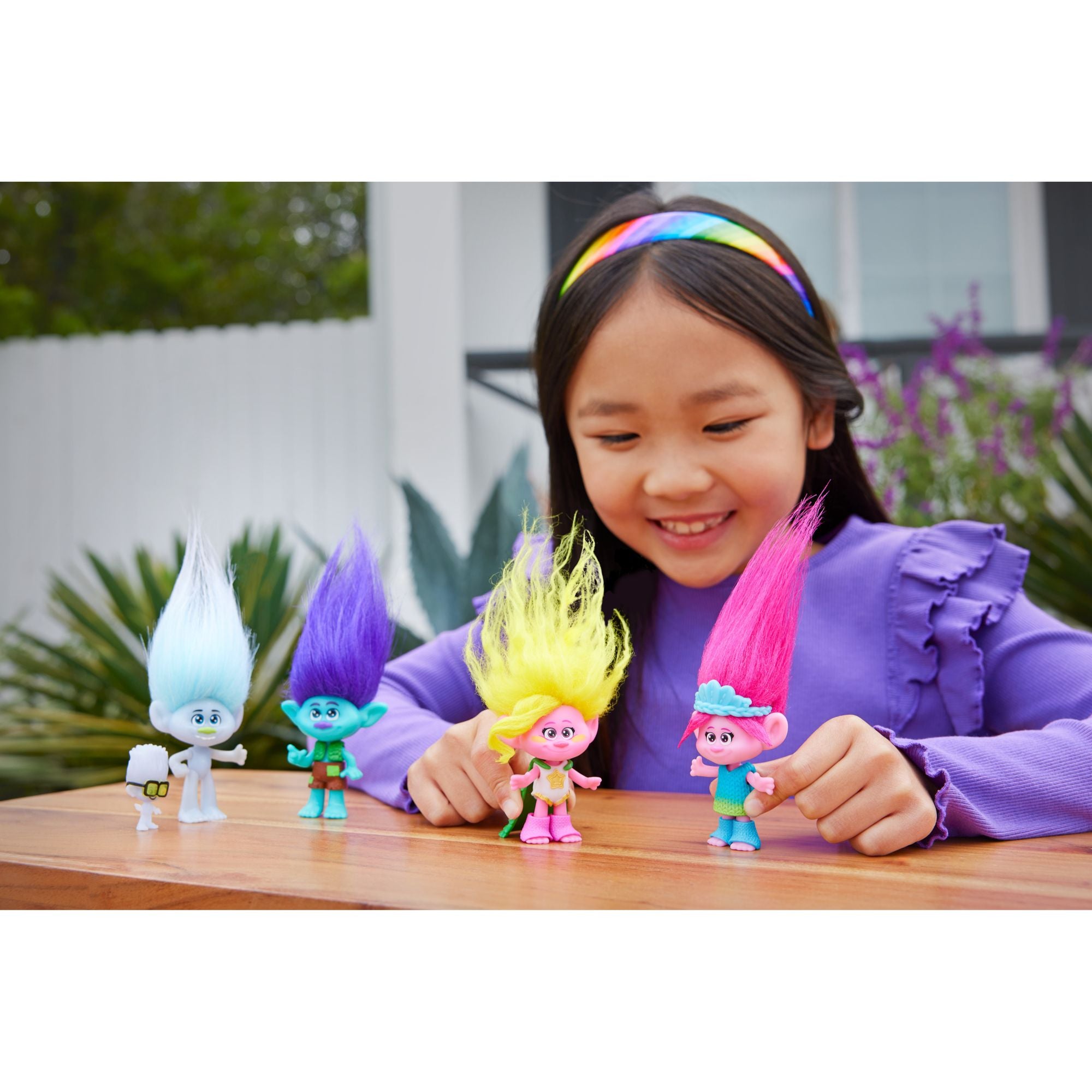 Hot Sale! DreamWorks Trolls 3 Band Together Collectible Small Doll - Viva