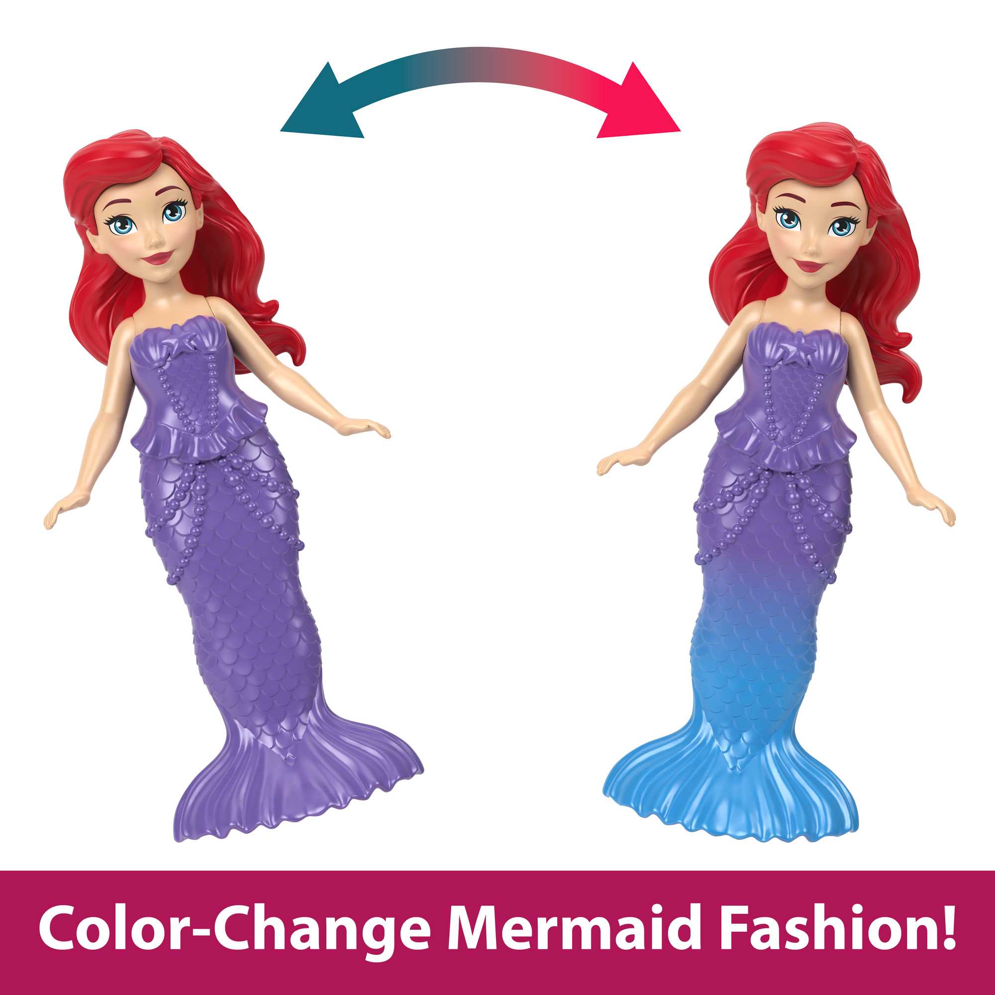 Disney Princess Ariel's Charming Stackable Land & Sea Castle Playset
