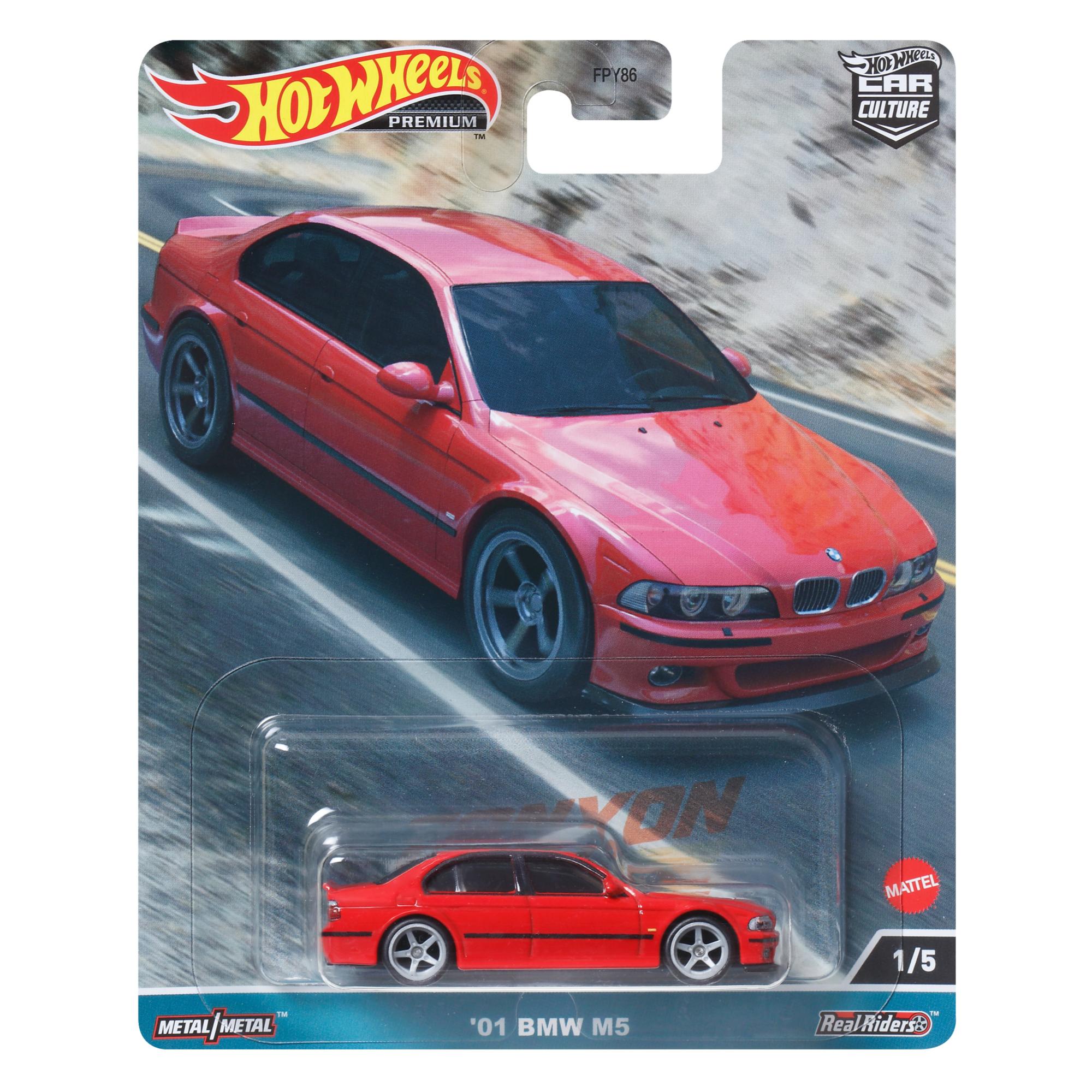 Limited Offer! Hot Wheels 1:64 Scale '01 BMW M5 from Car Culture Canyon Warriors Collection