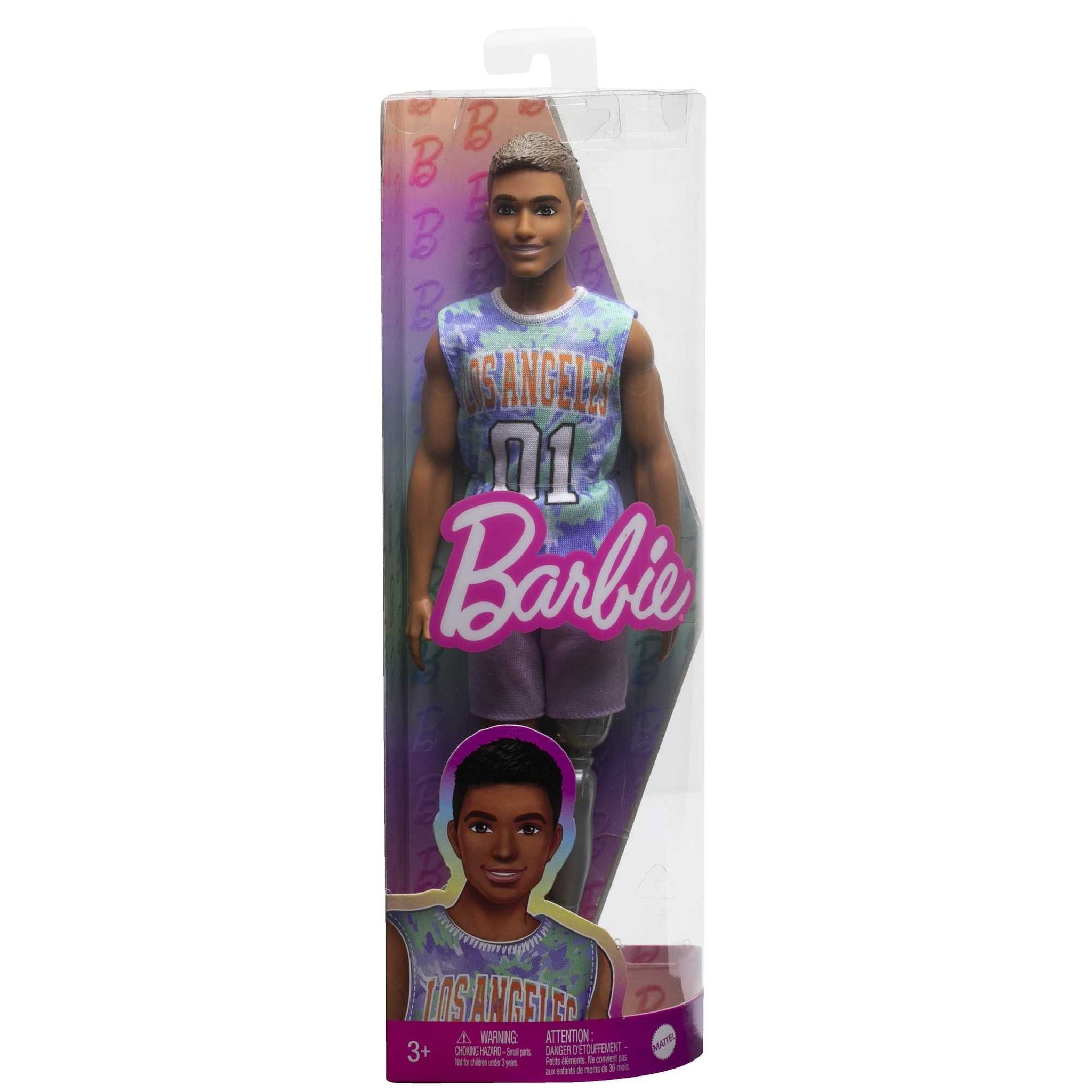 Fashionable Barbie Ken Fashionista Doll with Prosthetic Leg
