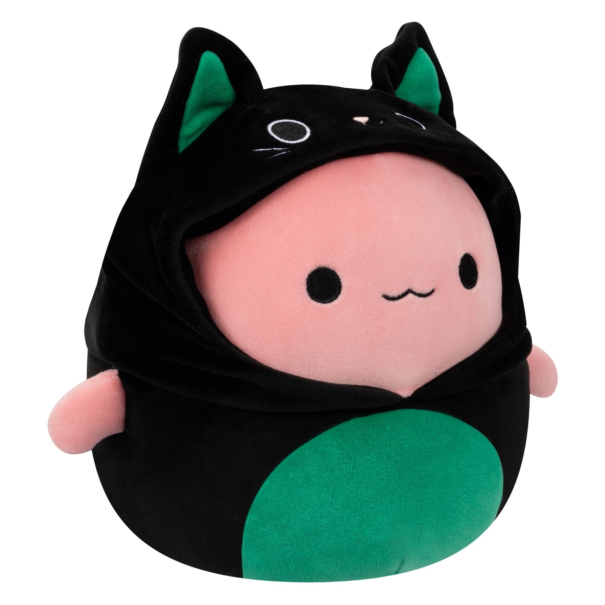 Halloween Special! 7.5 Inch Squishmallows Archie Axolotyl in Black Cat Costume