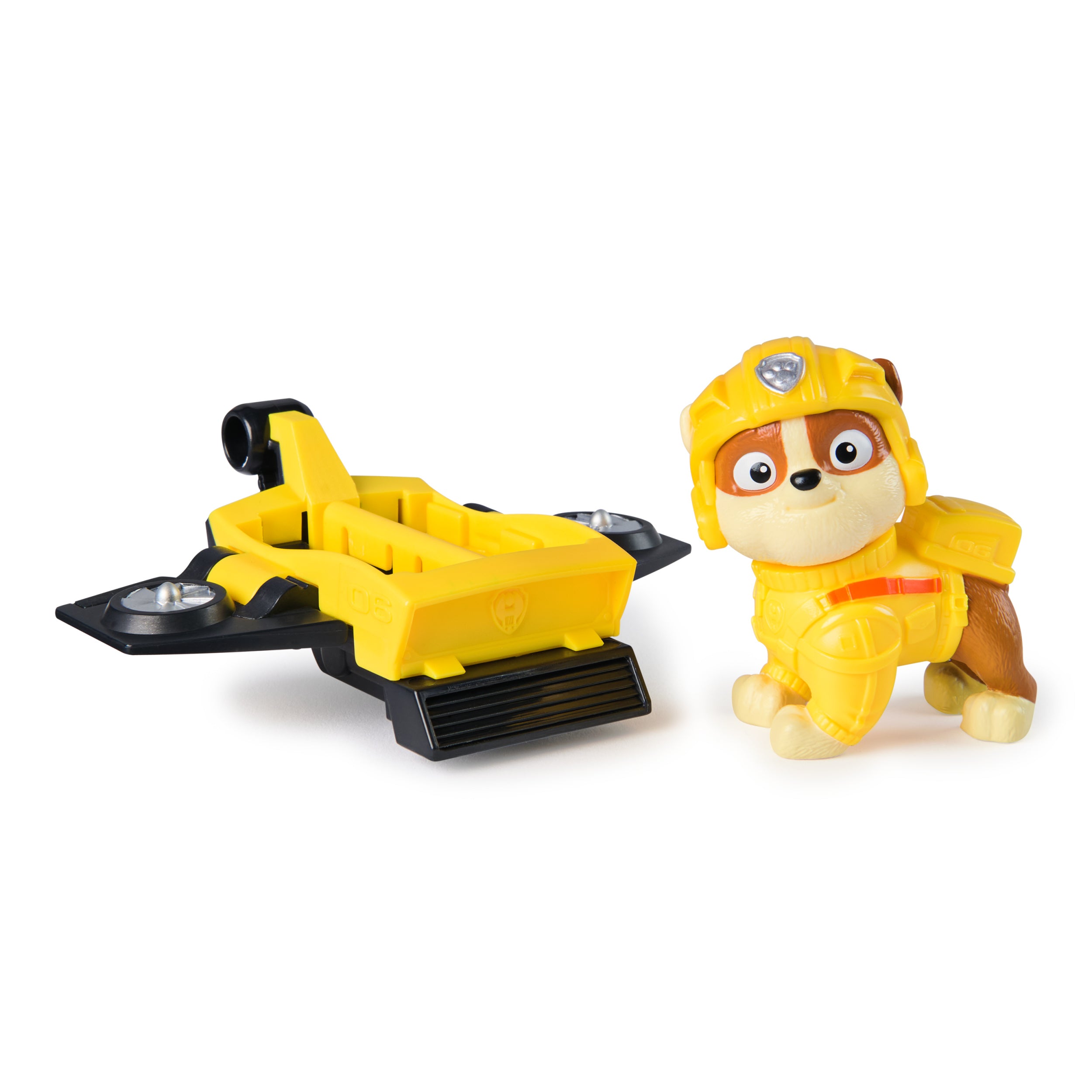 PAW Patrol Rubble Action Pup Figure - Great for Play!