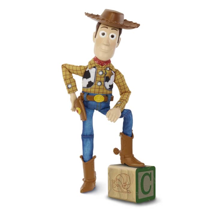 Disney Pixar Toy Story 12-Inch Interactive Roundup Fun Woody Figure