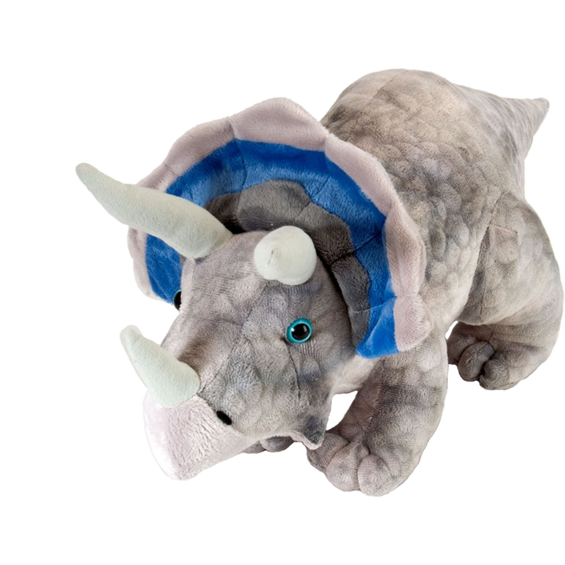 Wild Republic Dinosauria Mini Triceratops 10 Inch