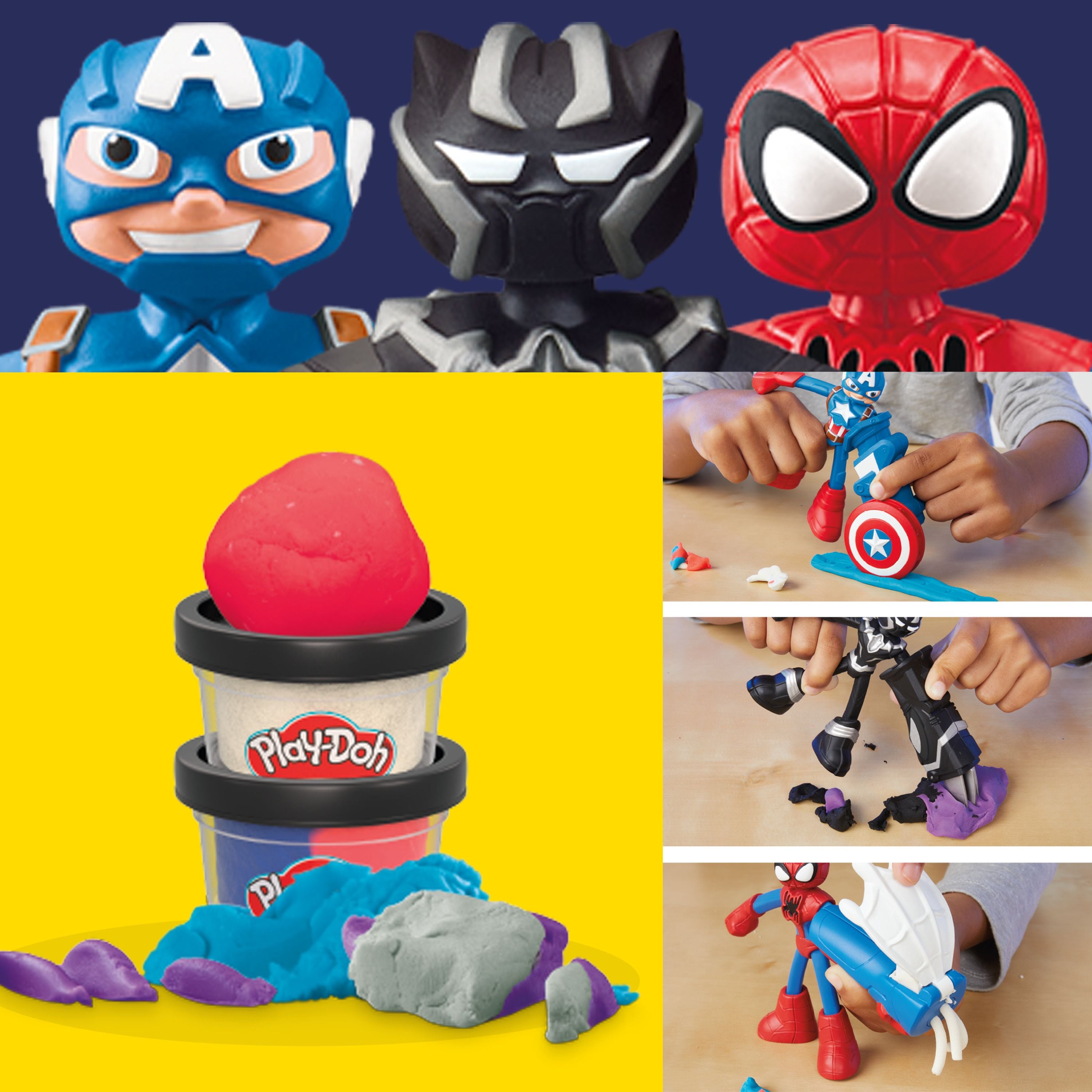 Play-Doh Marvel Superhero Adventure Set for Creative Kids