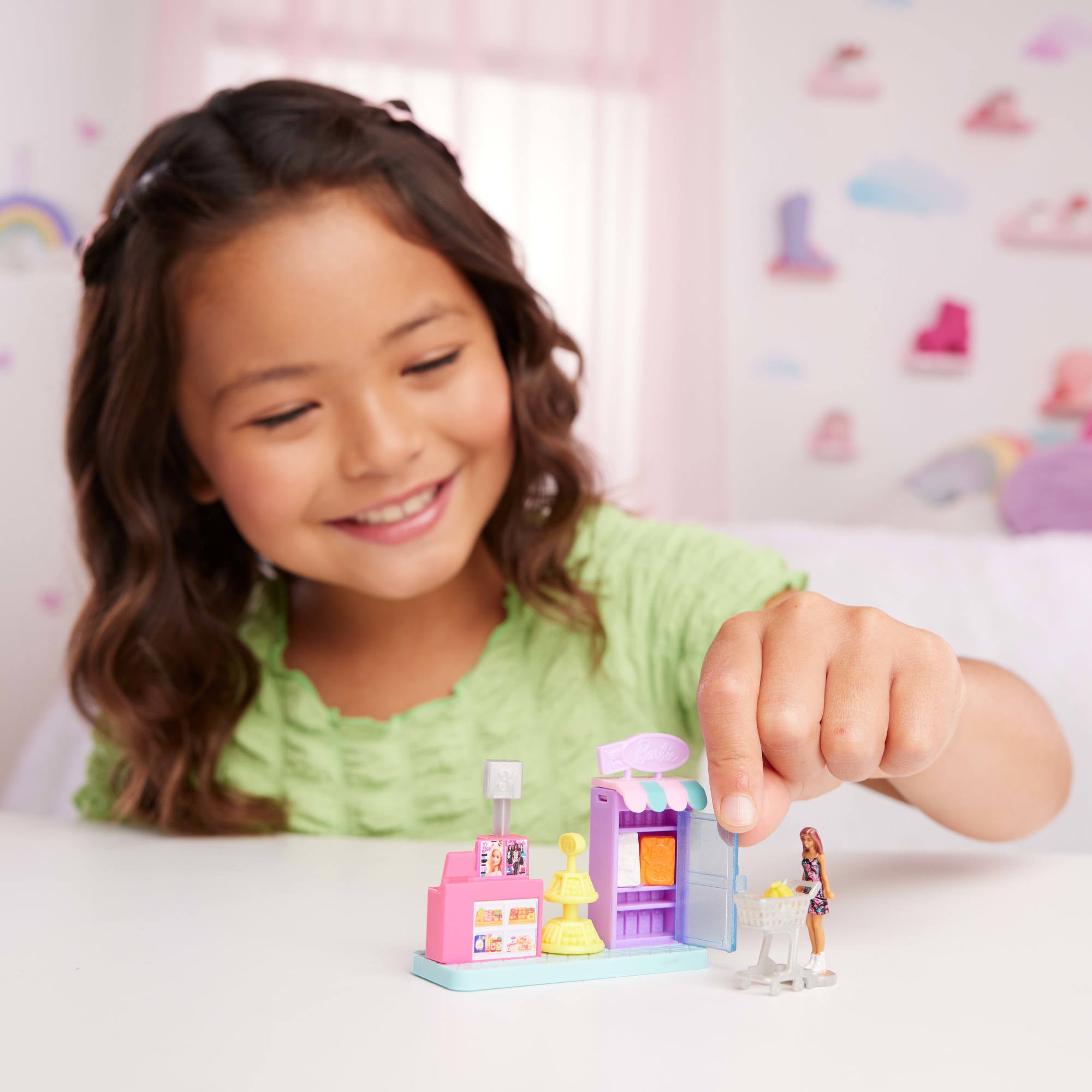 Mini BarbieLand Supermarket Playset - Tiny Cuteness, Big Fun
