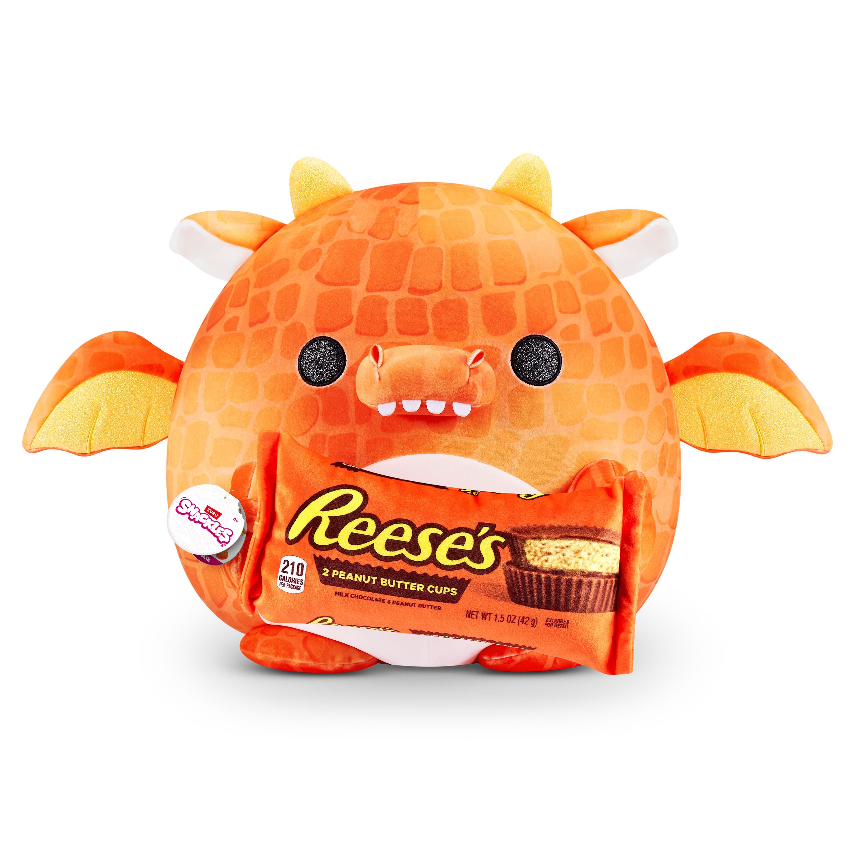 ZURU Medium-sized Assorted Styles Snackles Series 1 Soft Plush Toys