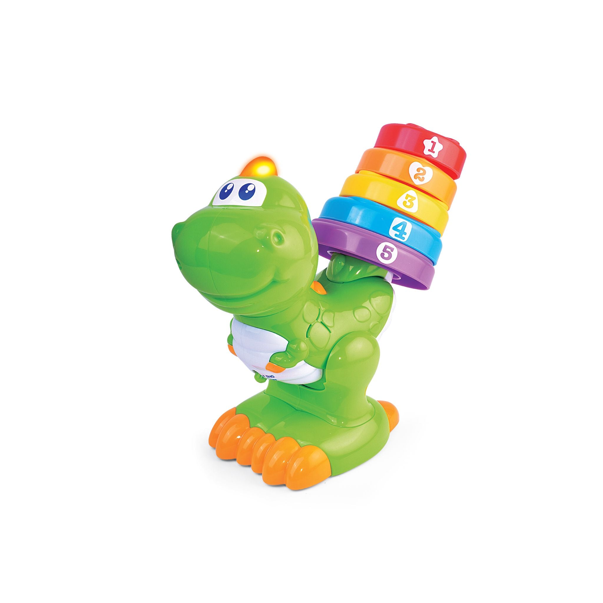Hot Sale! Electronic Dino Counting and Stacking Rings for Little Learners (12 Months+)