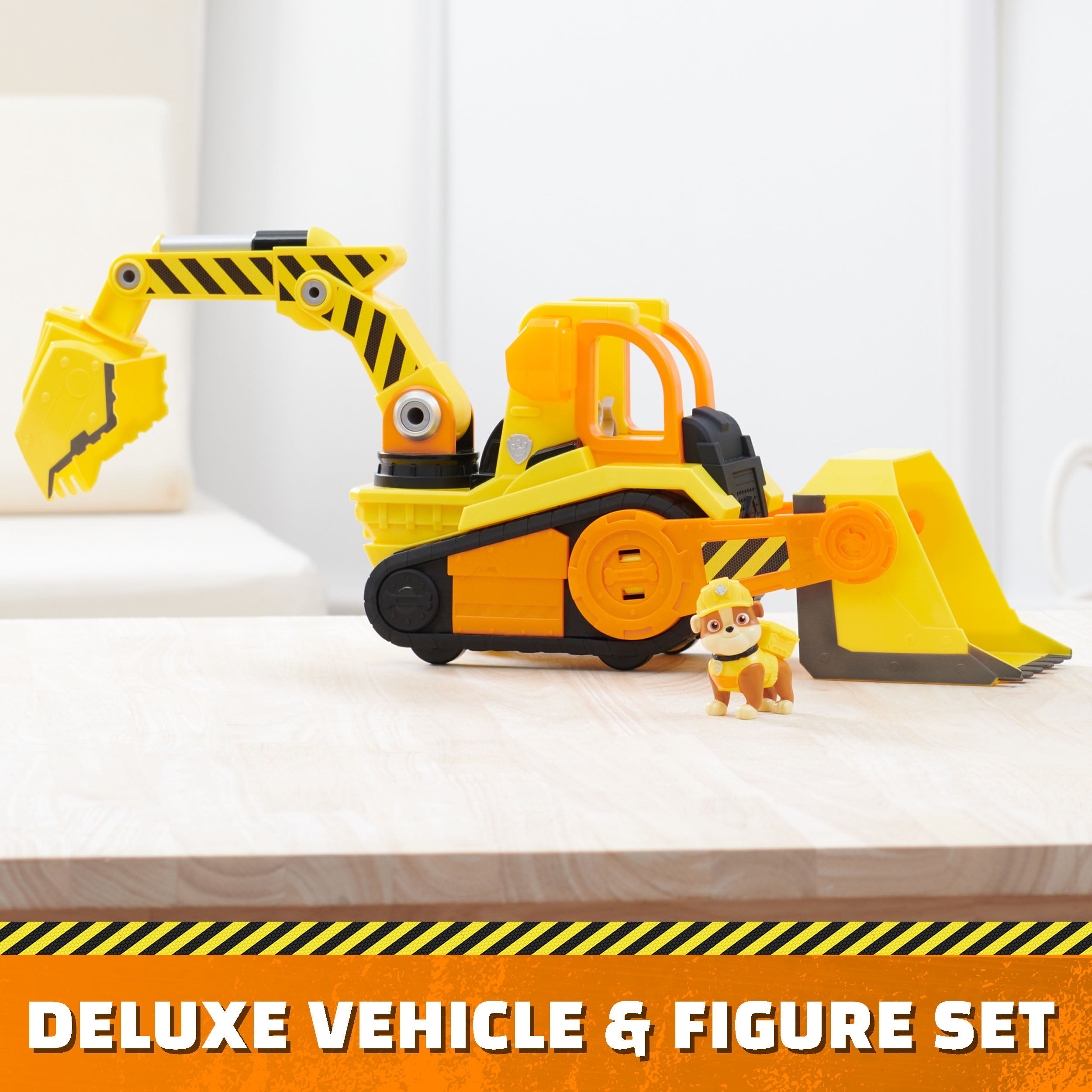 Hot! Rubble's Bark Yard Deluxe Bulldozer Toy