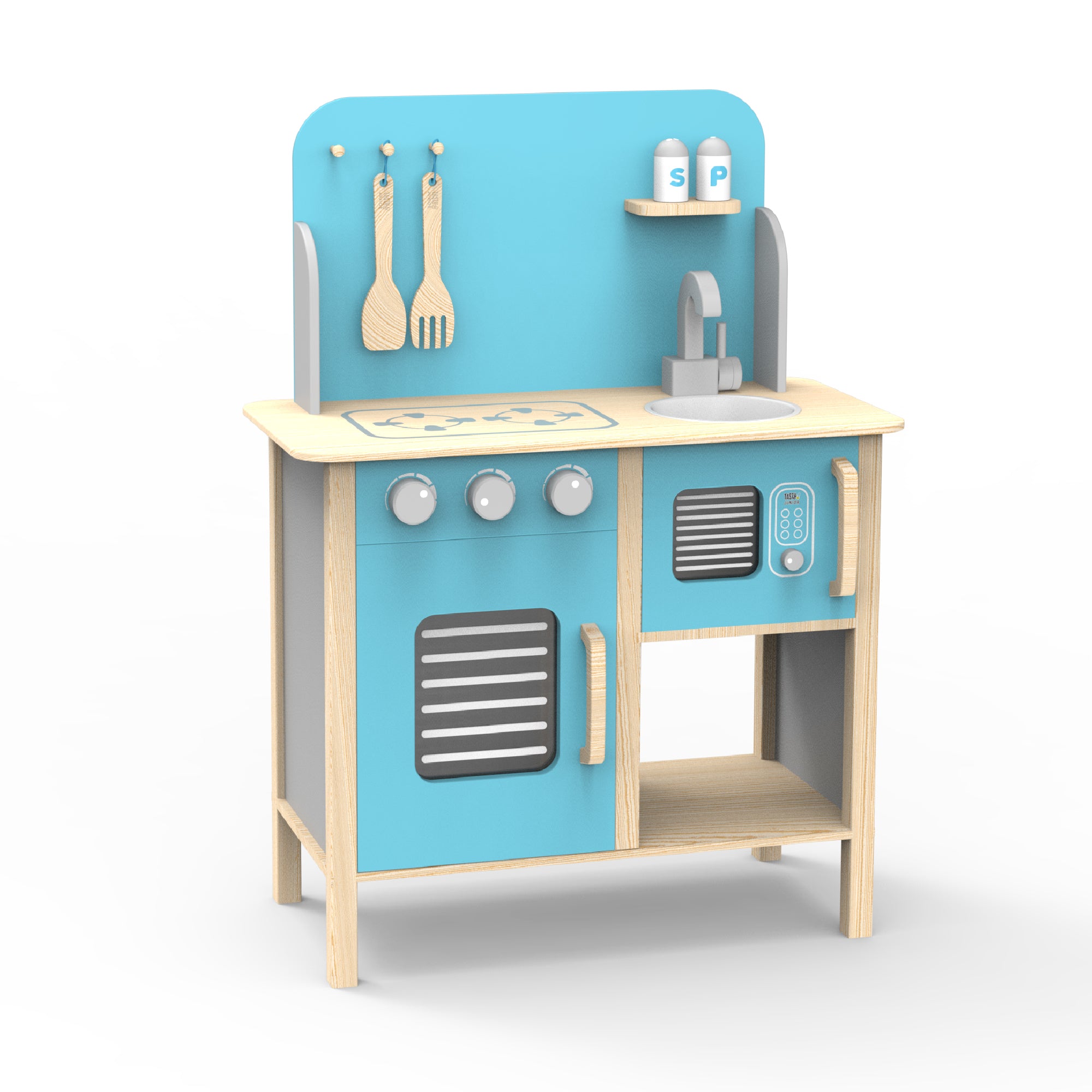 Delicious Junior Sustainable Wooden Kitchen Play Set