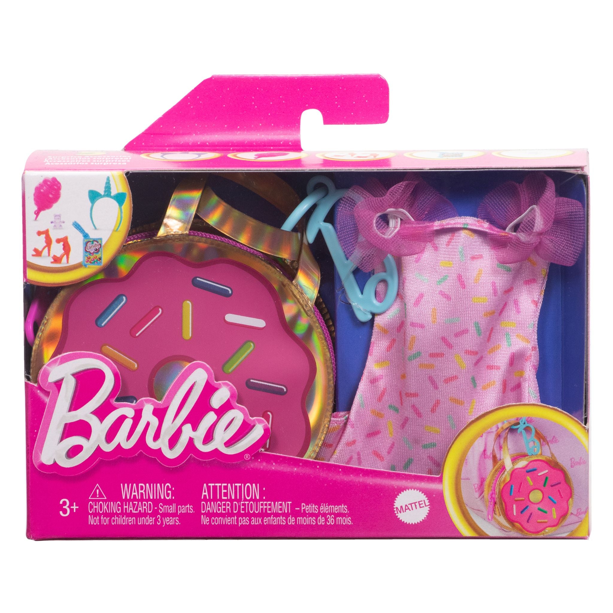 Premium Barbie Fashion Bag with Candy - Inspired Outfit