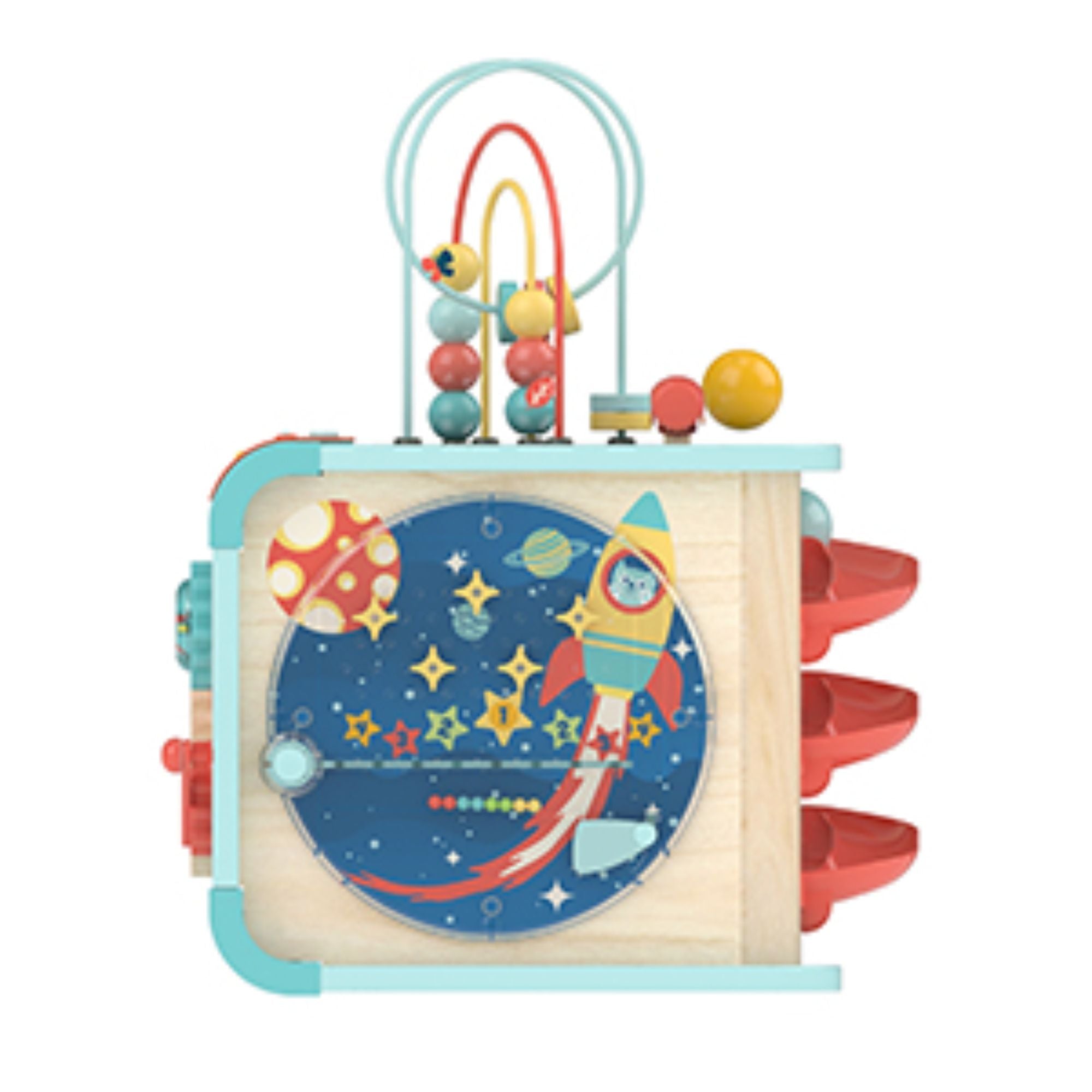 Hape Magic Cube: Ideal Interactive Toy for 12M+ Babies and Toddlers