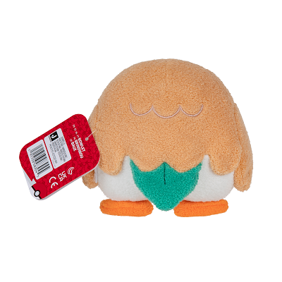 Hot Deal! 5 - Inch Sleeping Plush Rowlet, an Adorable Pokémon Collectible