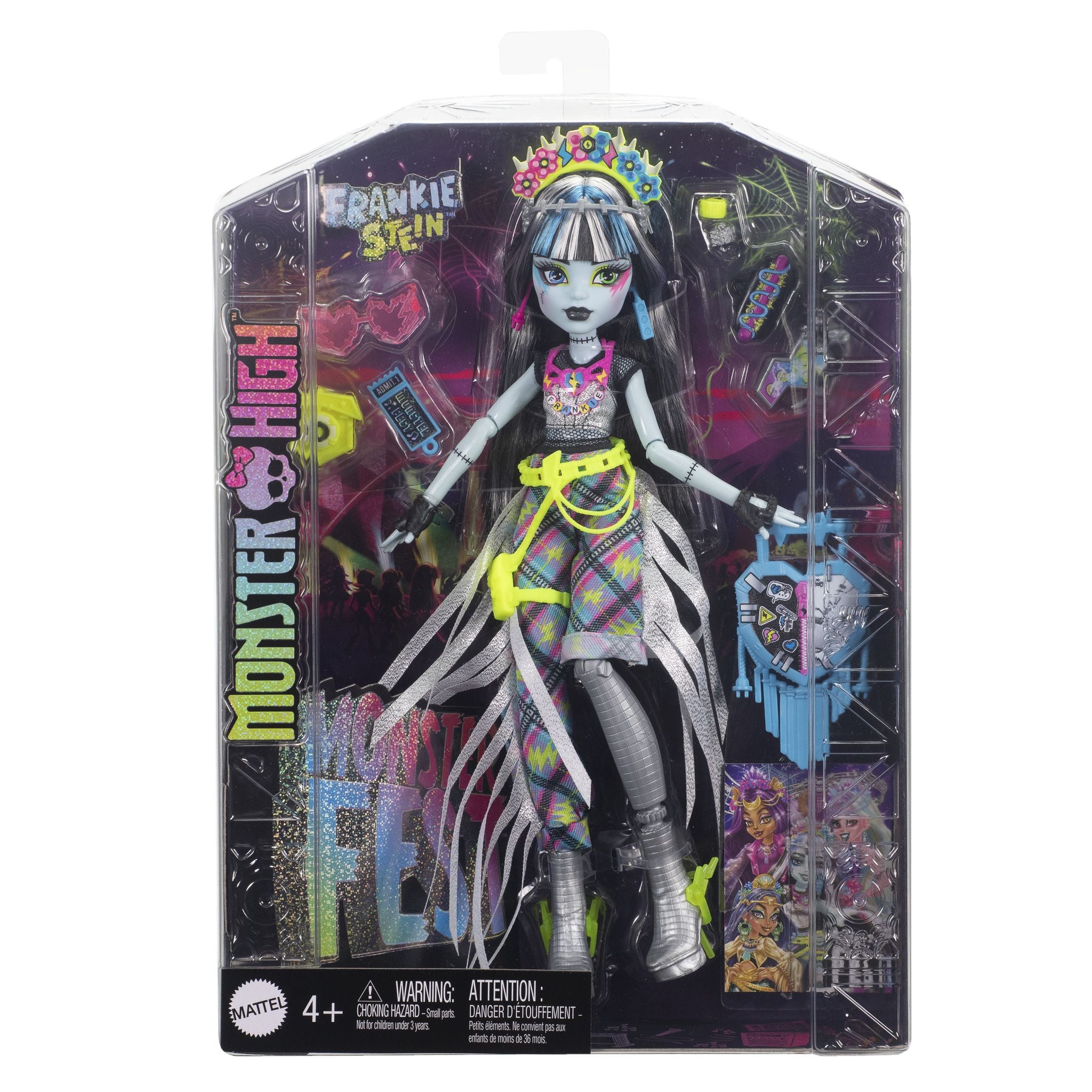 Hot Sale! Monster High Monster Fest Collectible Doll - Frankie Stein for Kids
