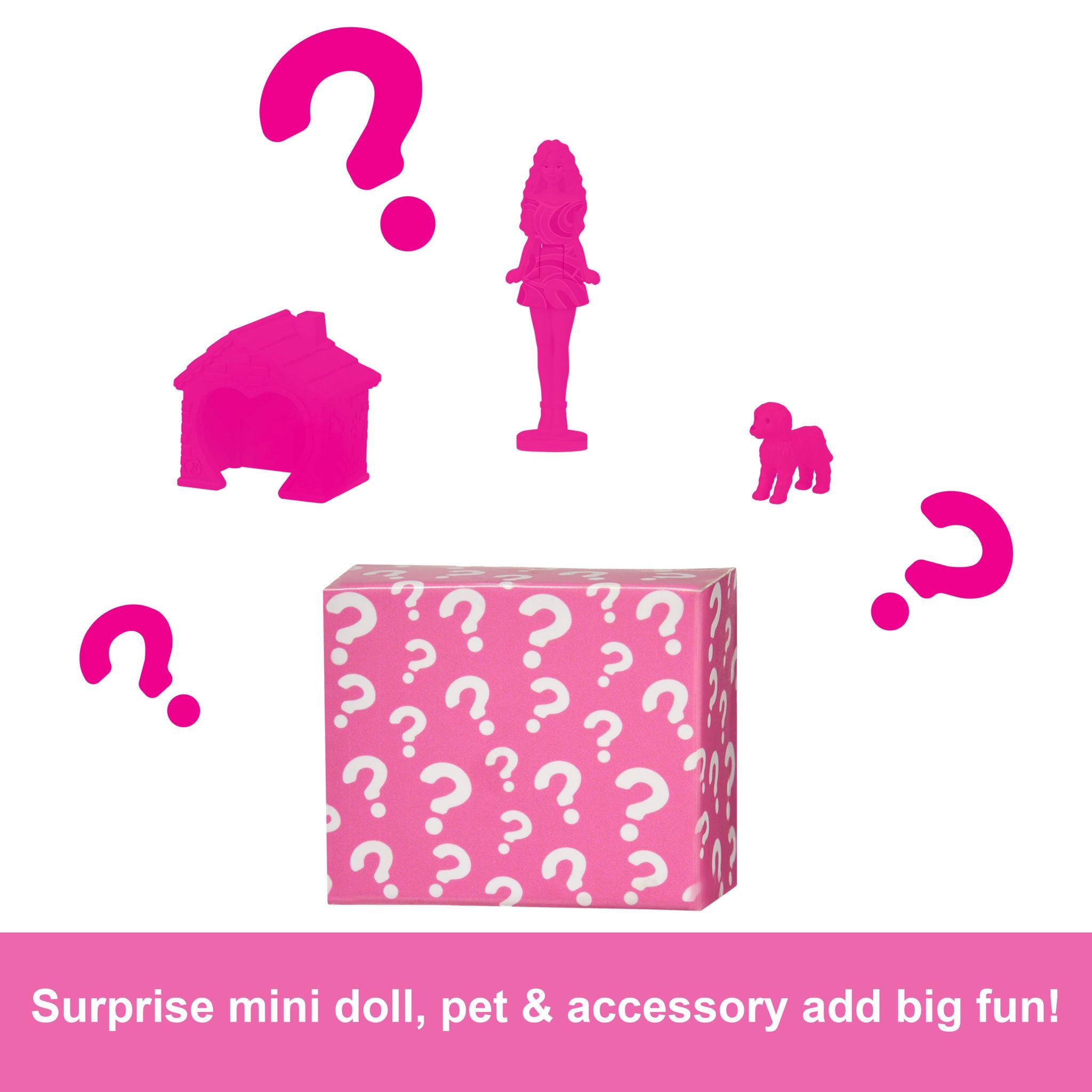 Mini Barbie Land - Adorable Tiny Barbie Dream House Set 2