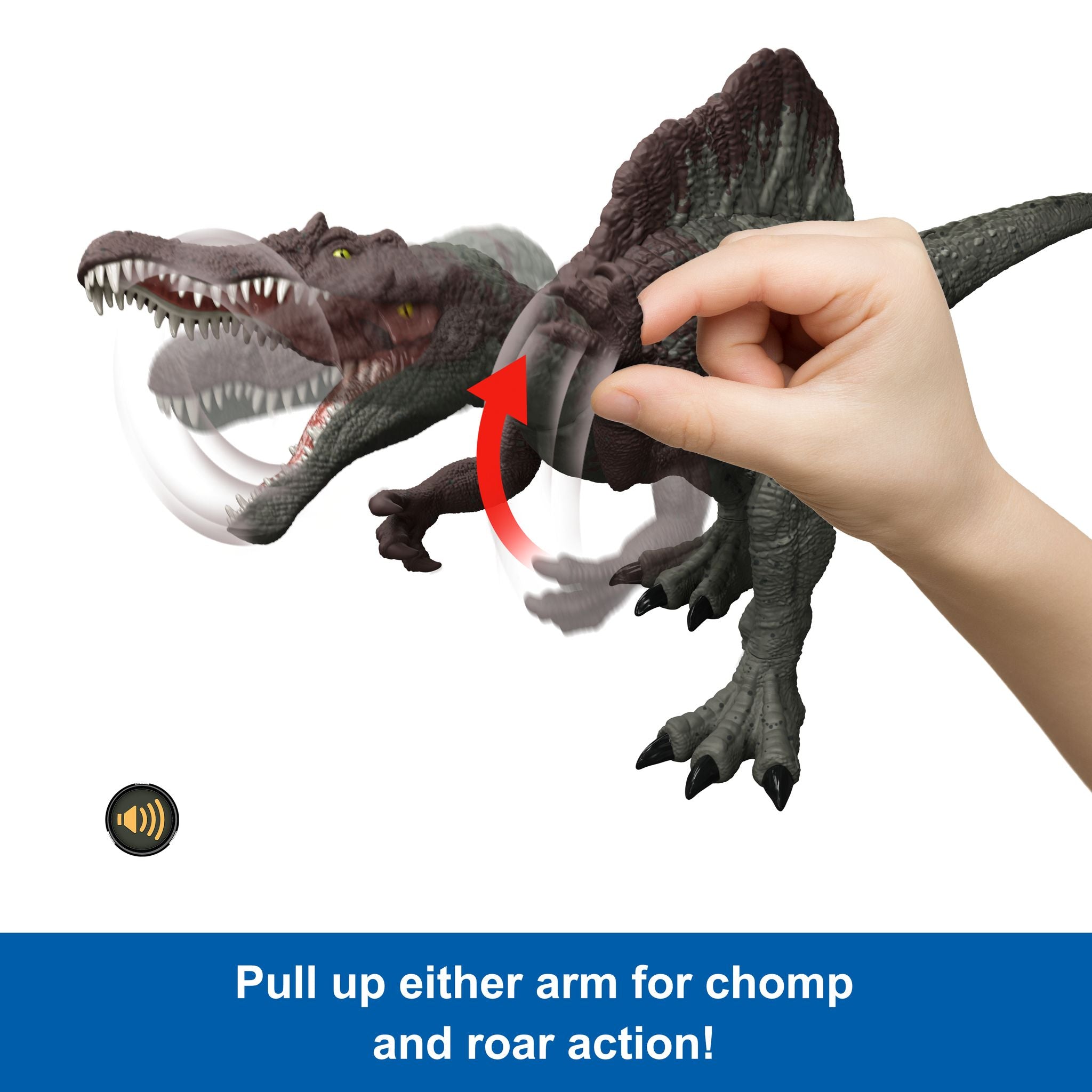 Hot! Jurassic World Slashing Spinosaurus Figure