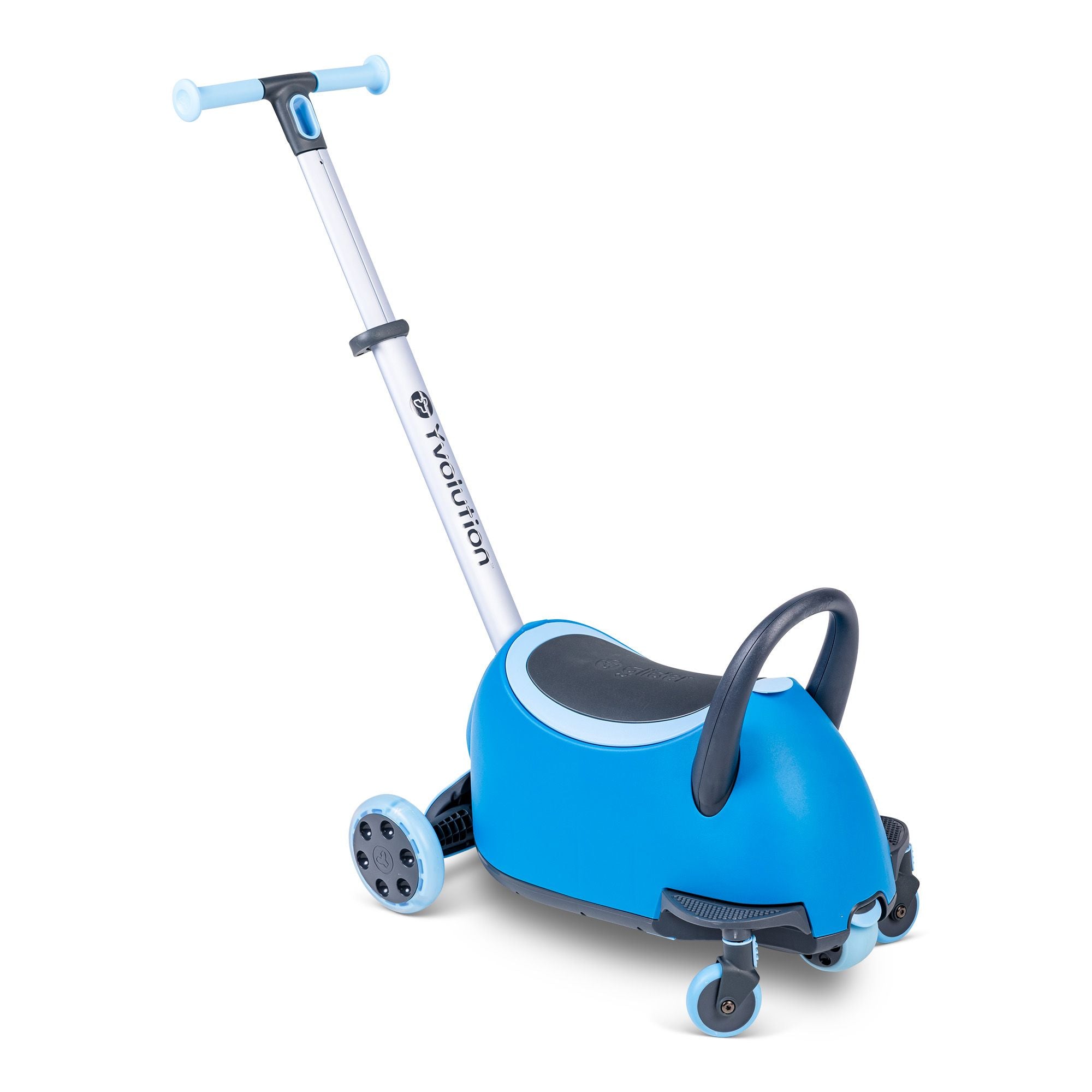 Yvolution Y Glider Luna 5 - in - 1 Kids Scooter in Blue: A Must - Have!