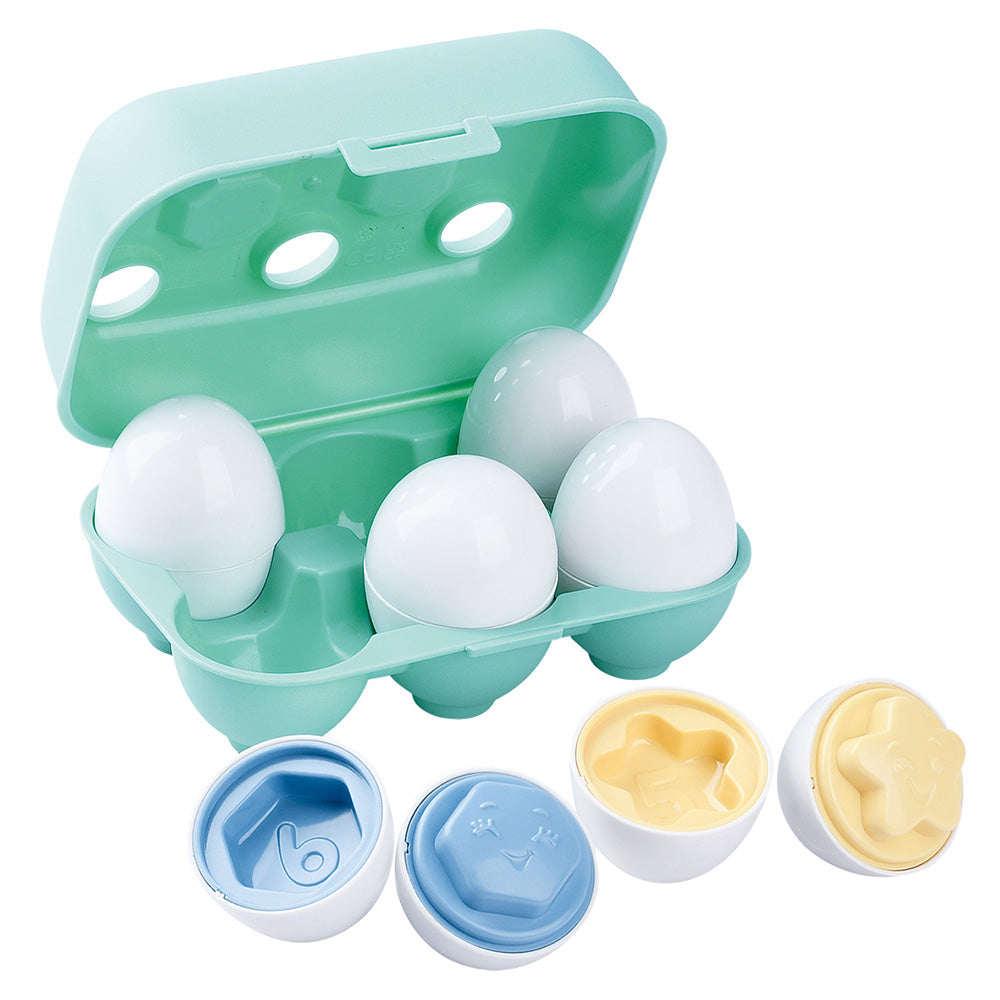 Hot Sale! Playgo Toys' Recycled Rainbow Egg Shape Sorter for 12+ Months Old