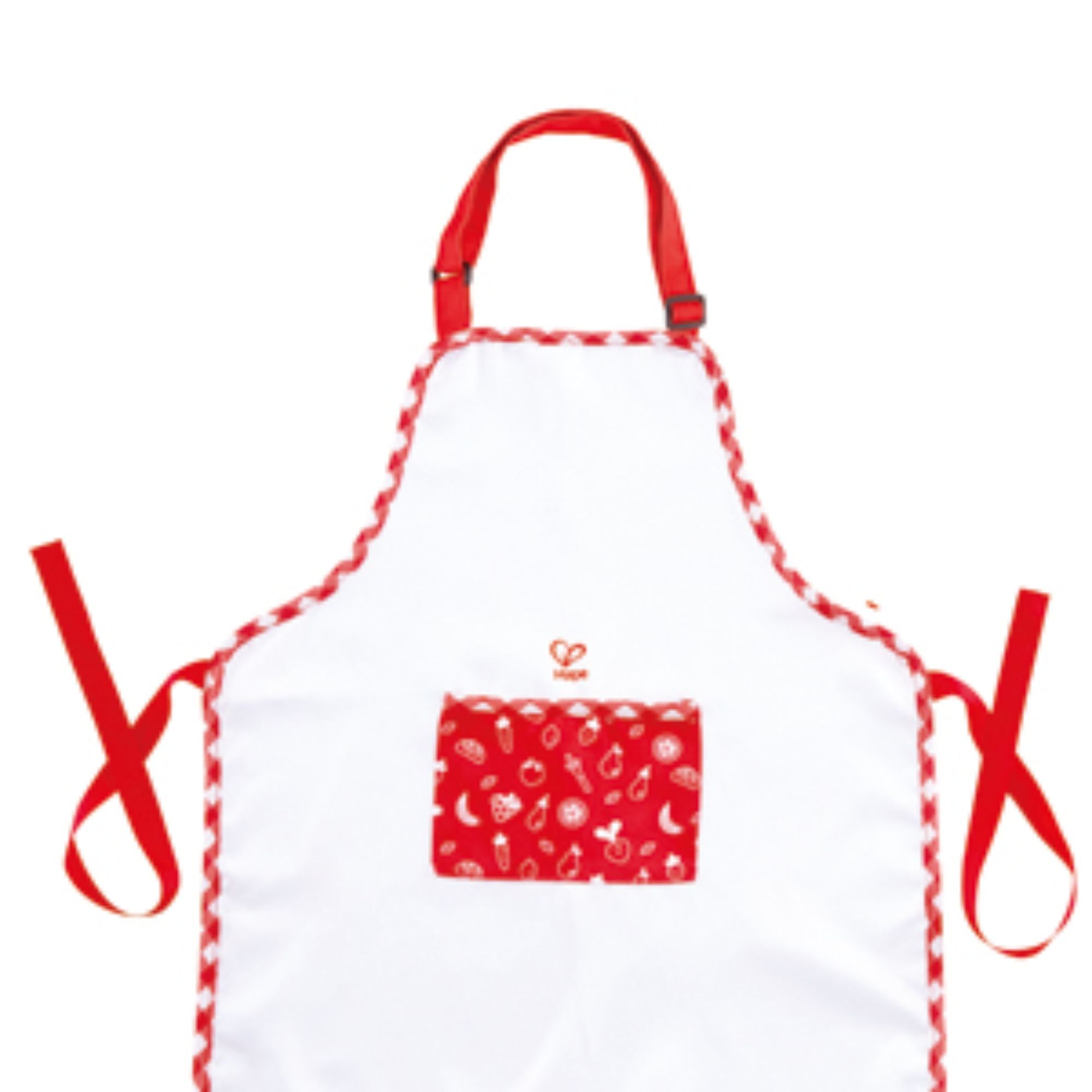 Hape Kids' Chef Costume Set with 5 - in - 1 Measuring Spoons - Ideal for Pretend Play
