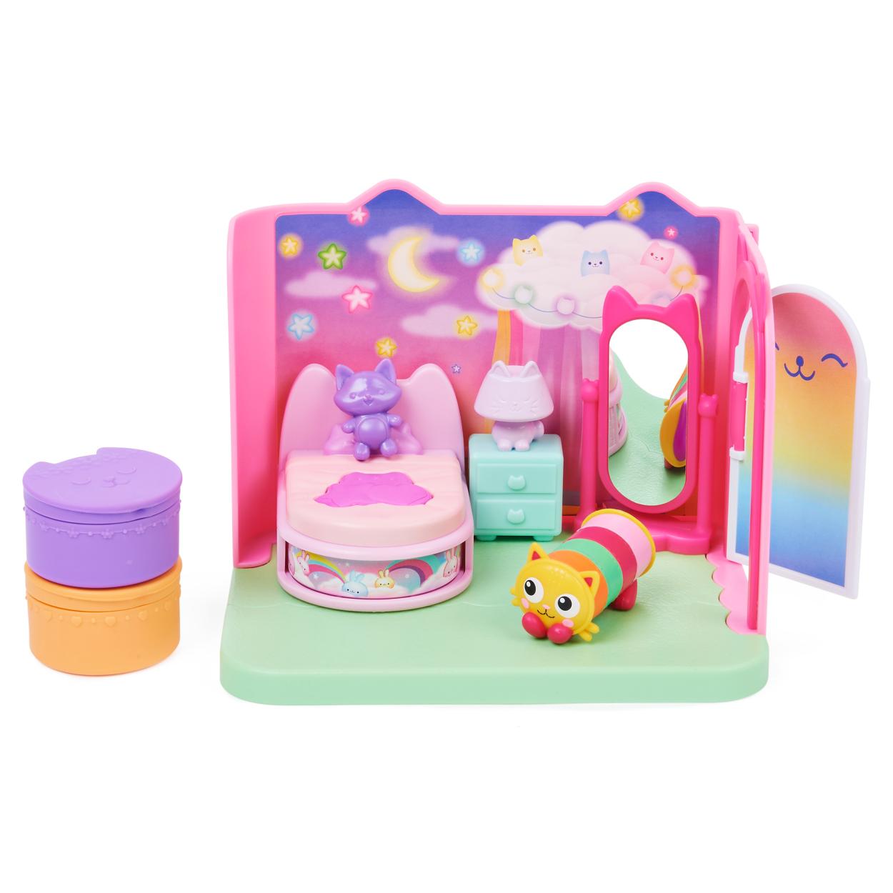 Gabby's Dollhouse Sweet Dreams Bedroom Playset with Surprise Accessories