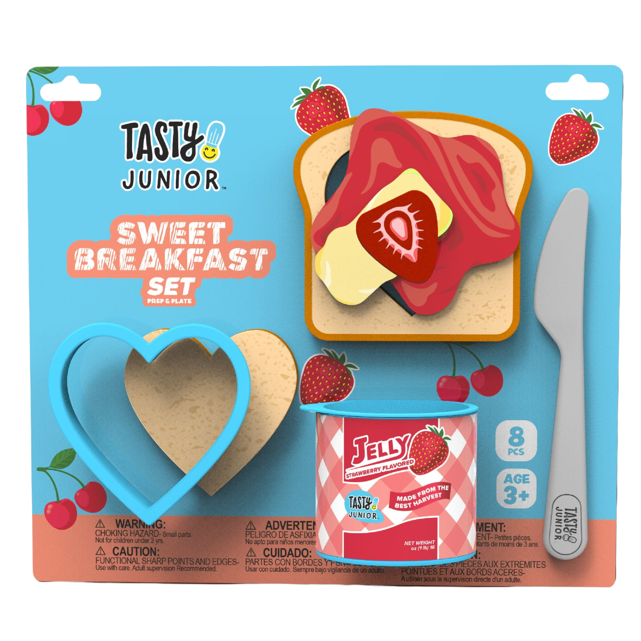 Tasty Junior 8-Piece Sweet Breakfast Set - Great Deal!