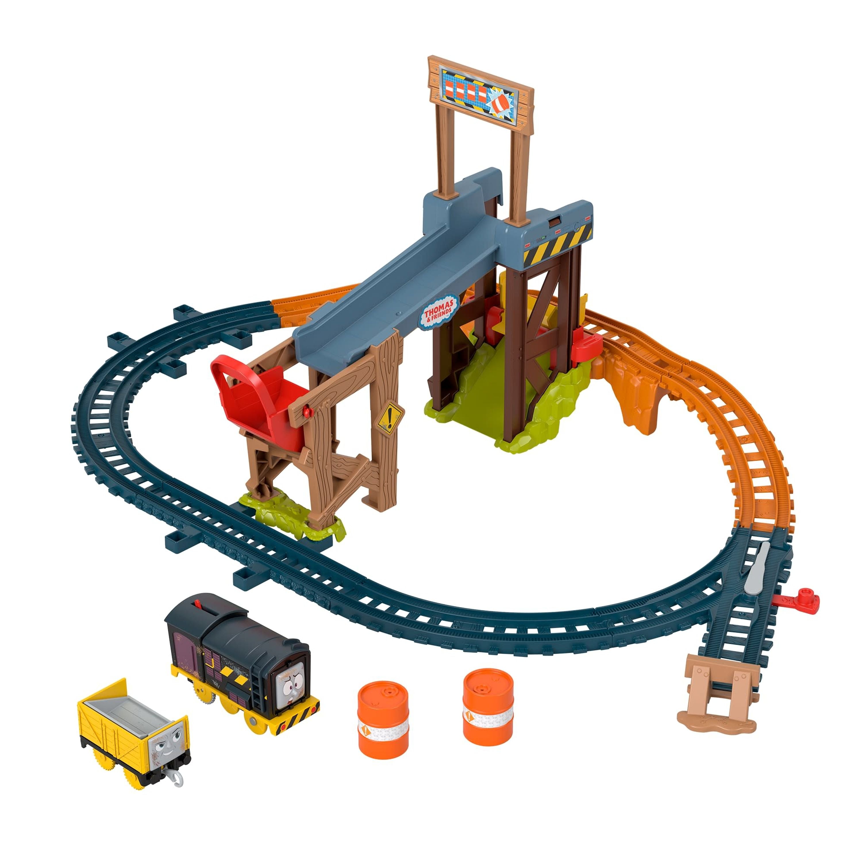 Fisher-Price's Hot Deal: Thomas & Friends Diesels Lift & Load Motorized Toy Train Construction Set