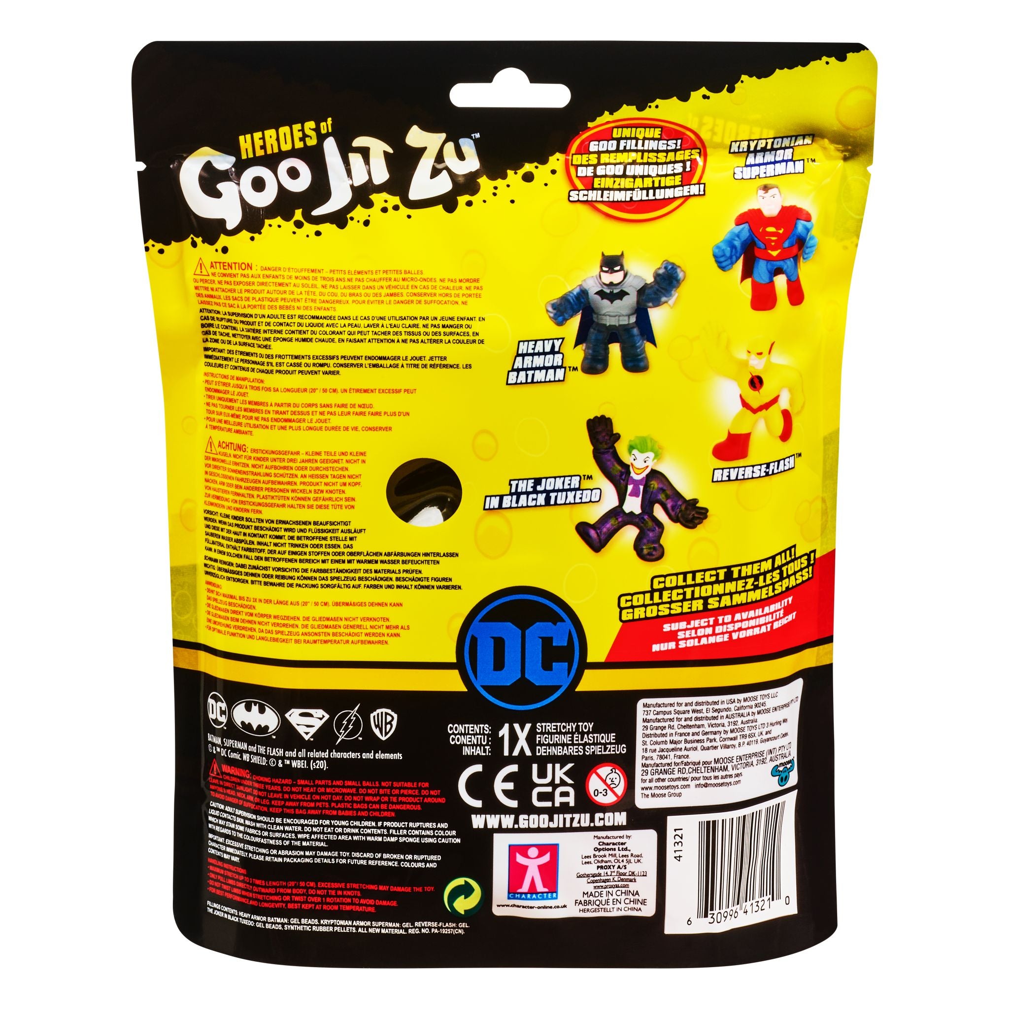 Heroes Of Goo Jit Zu DC Season 3 Hero Pack - Tuxedo Joker Action Figure