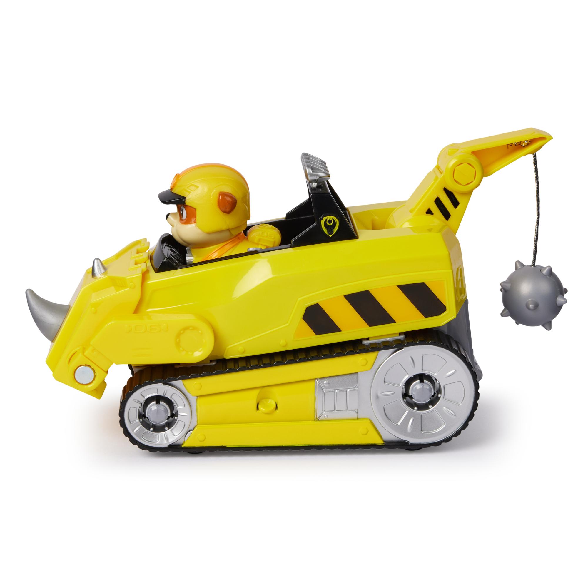 Hot Sale! PAW Patrol Jungle Pups Rubble's Rhino Transforming Vehicle