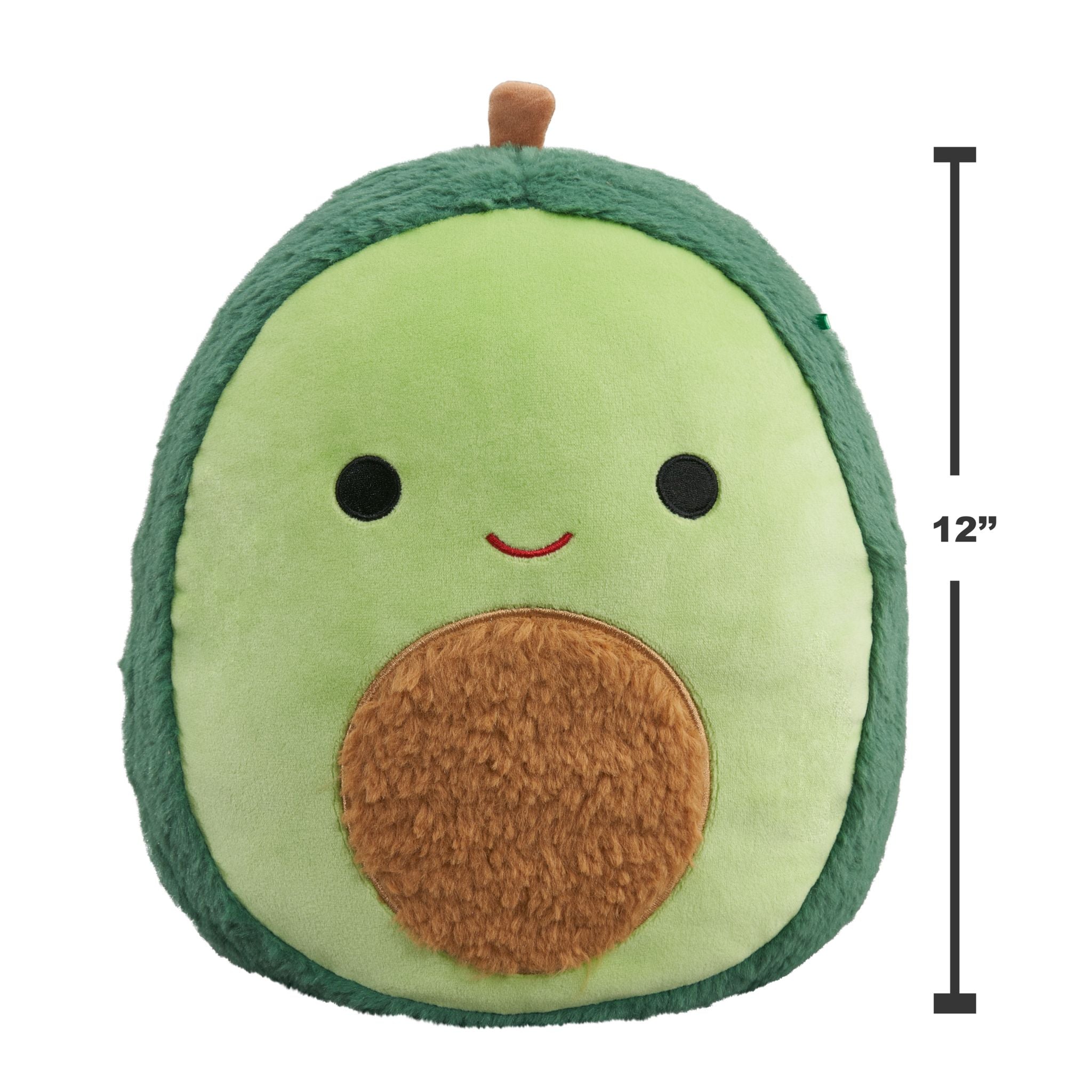 12-Inch Fuzzy Squishmallows Plush - Austin The Avocado