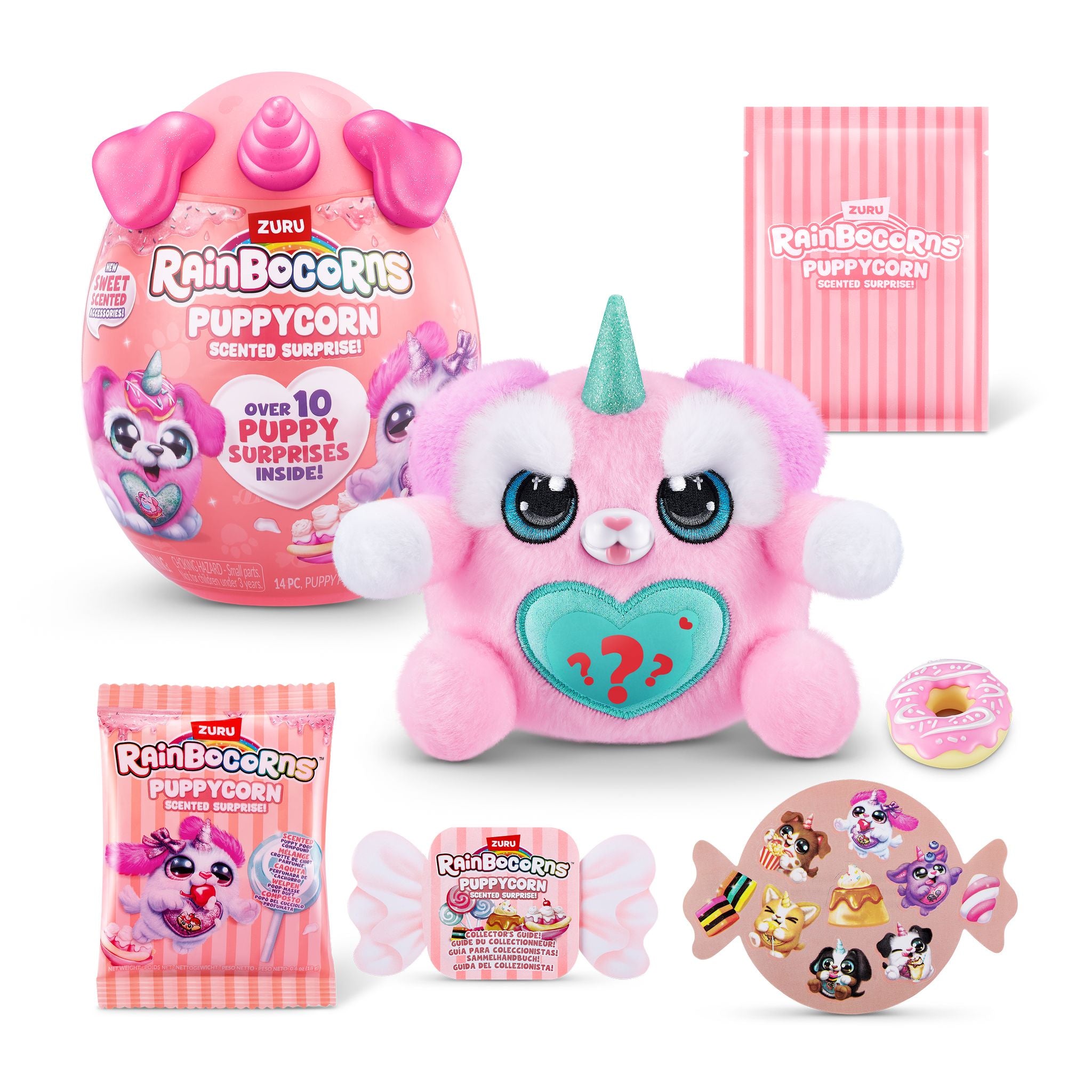 ZURU Rainbocorns Puppycorns Scented Collectible Surprise Set