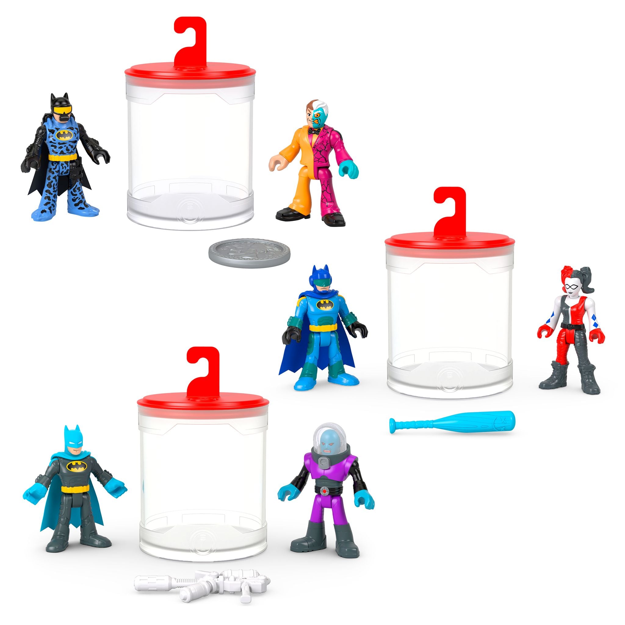 Hot Deal! Fisher-Price Imaginext DC Super Friends Color - Changing Action Figures: Batman & Mr Freeze
