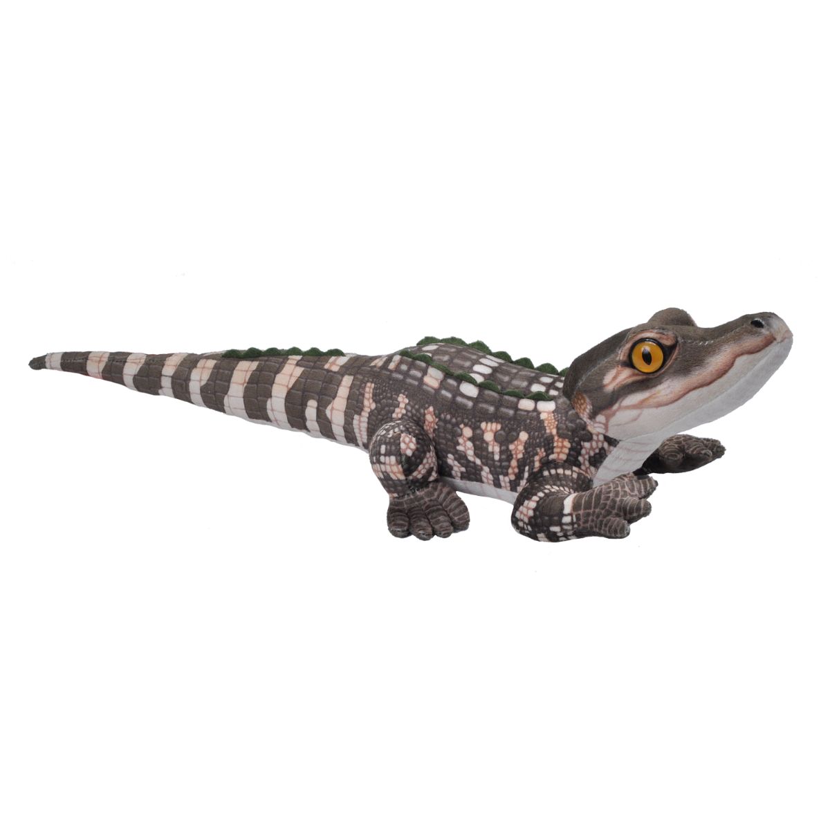 Wild Republic 12-Inch Mini Baby Alligator Plush in Living Stream Style