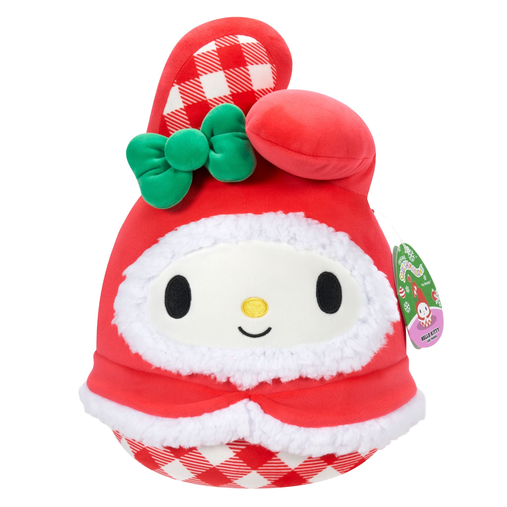 Limited-Time Offer! 10-Inch Squishmallows Sanrio Christmas Plush My Melody