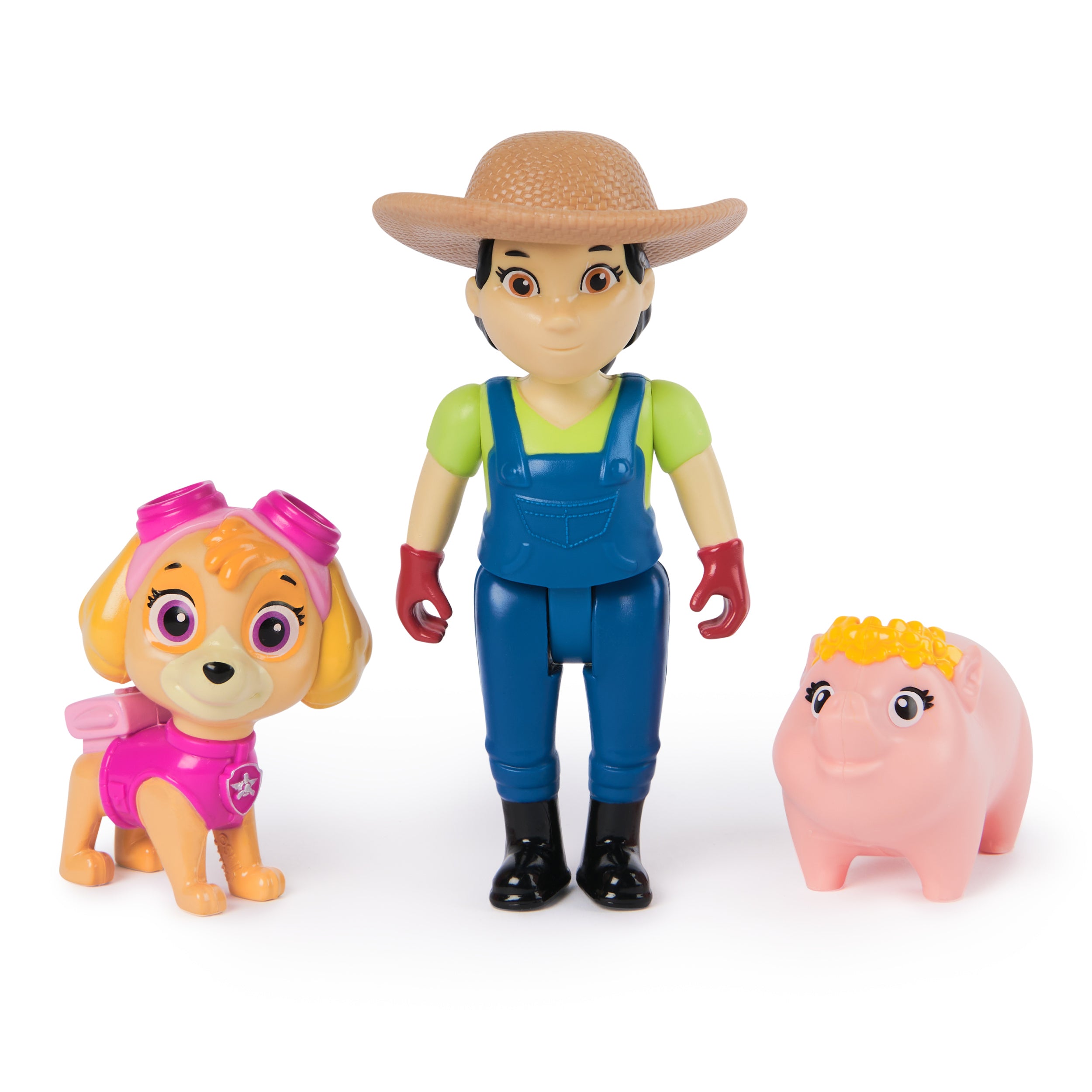 PAW Patrol Skye and Farmer Yumi Action Figures for Creative Play