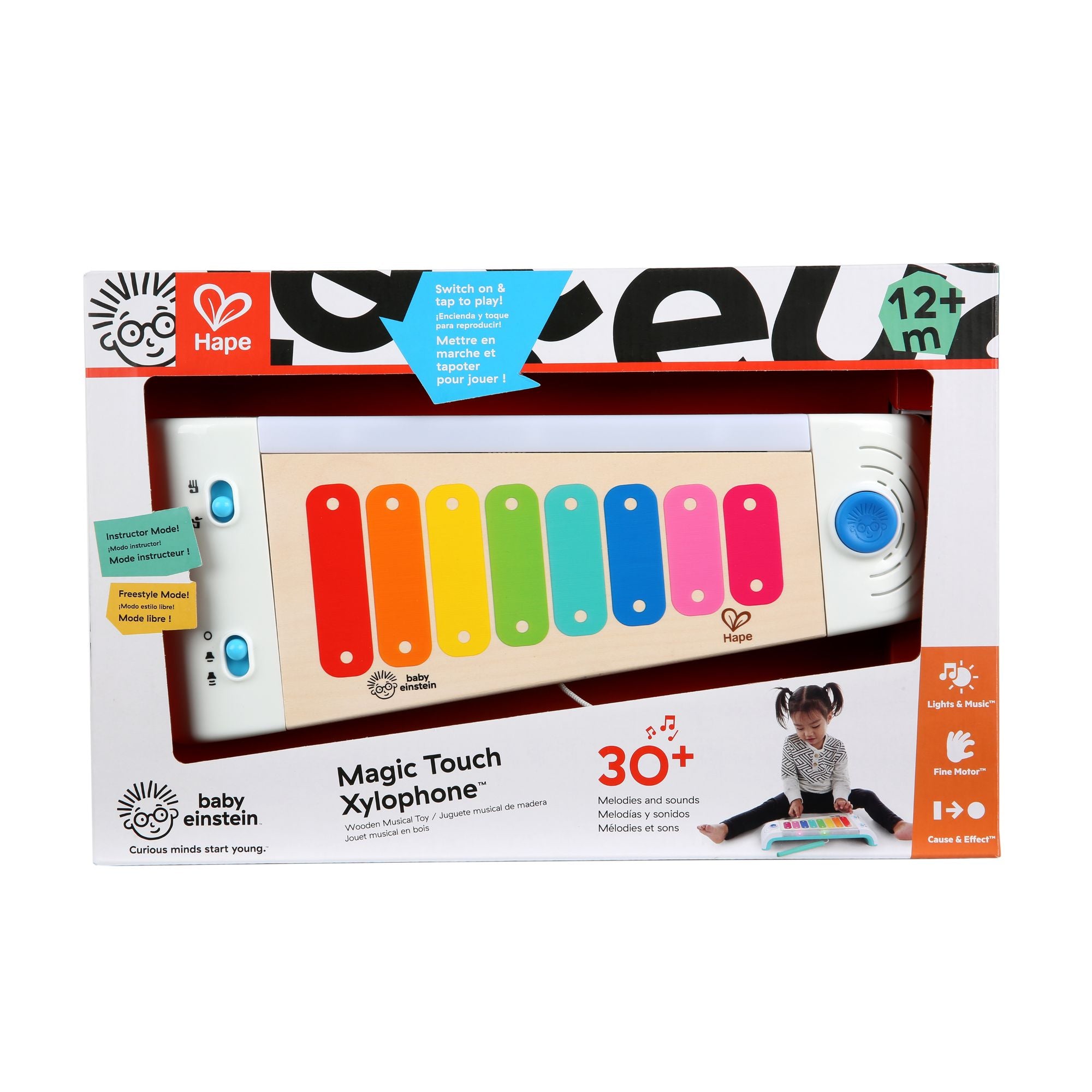 Hot Sale! Baby Einstein Hape Magic Touch Wooden Xylophone for Toddler's Music Exploration