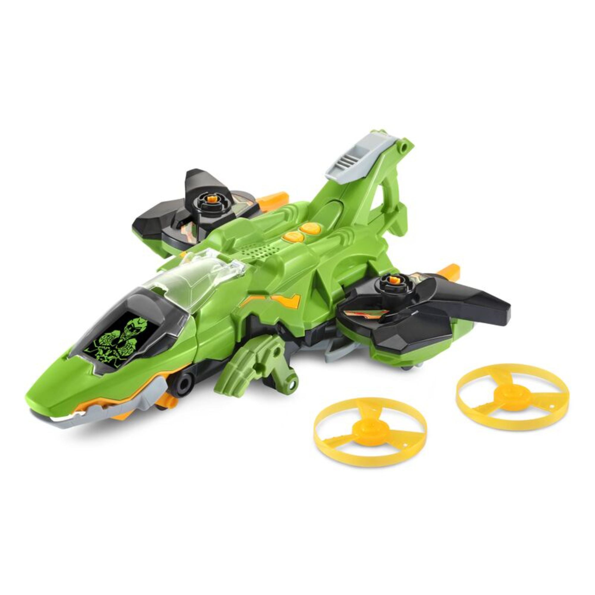 VTech 2-in-1 Switch & Go Dinos: Rush the Velociraptor to High-Tech Aircraft