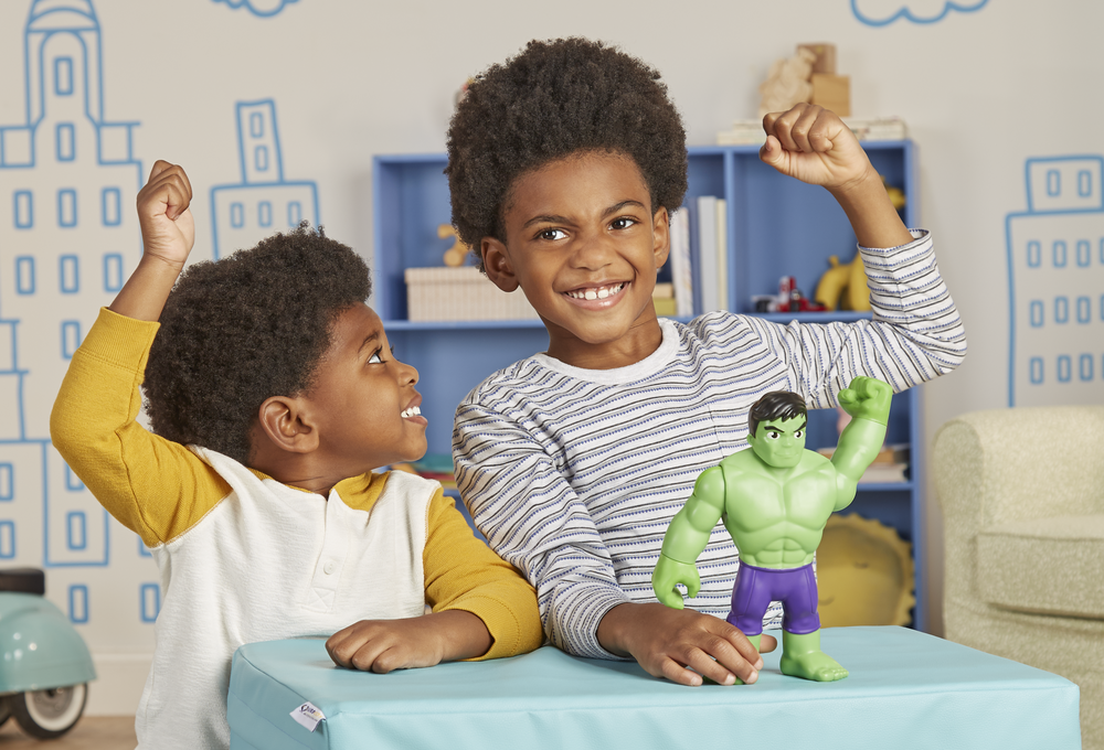Spidey & Friends Supersized 9-Inch Hulk Action Figure