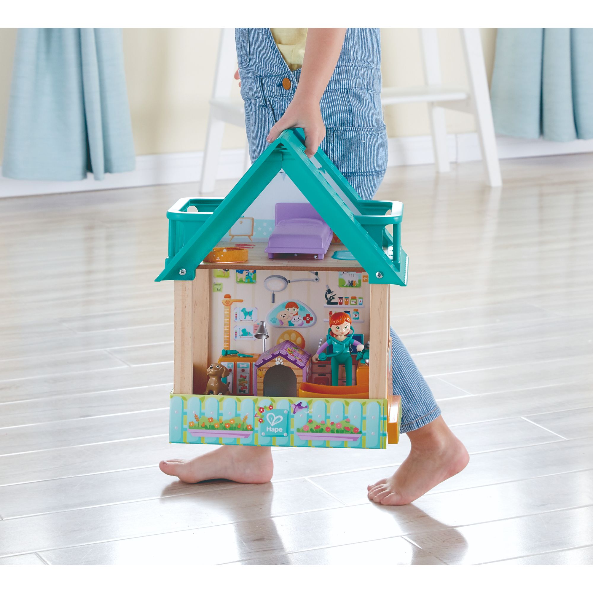 Hape Kids' Adventure Furry Friend Vet Set - Perfect Gift for Young Pet Lovers