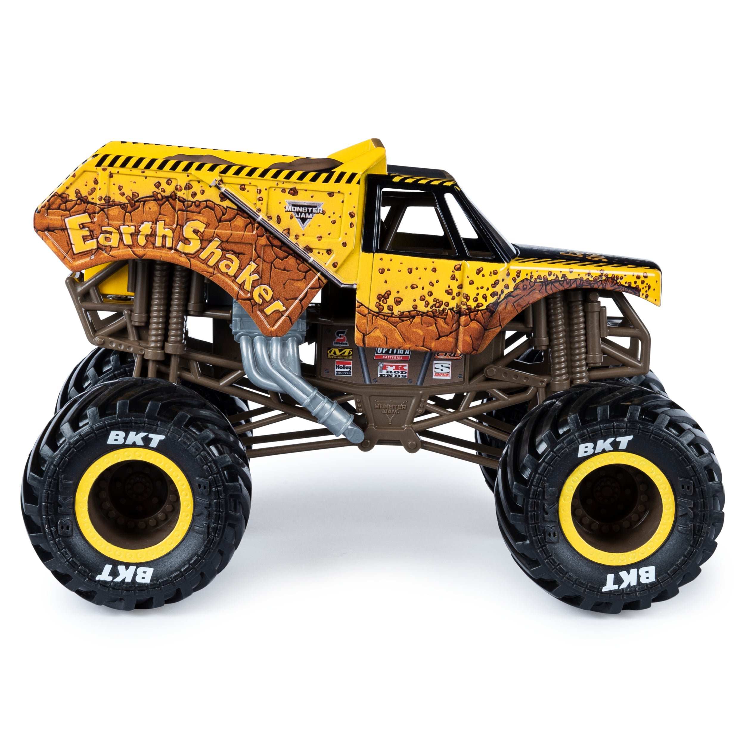 1:24 Scale Die - Cast Monster Jam Monster Truck Earth Shaker with Great Traction