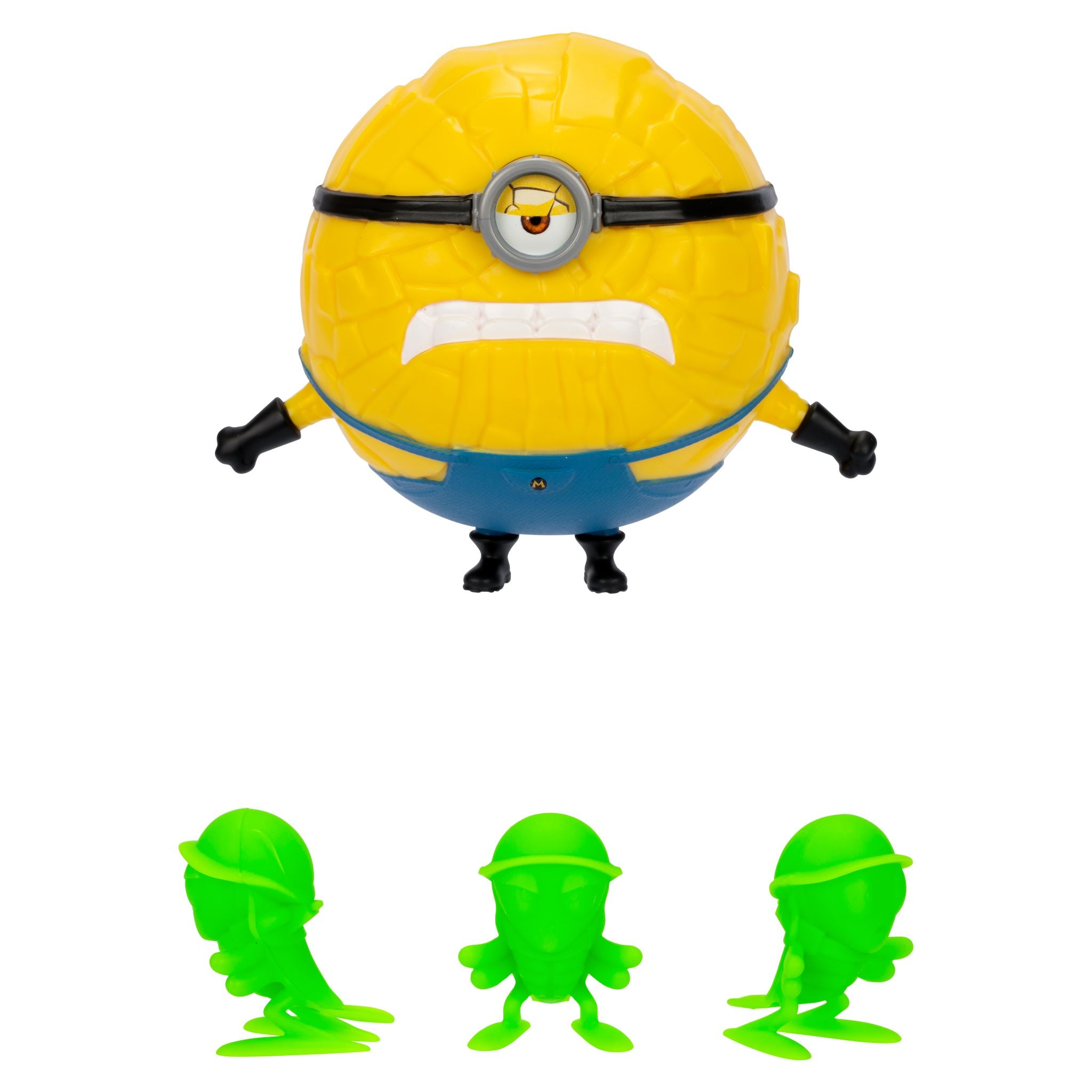 4-Inch Despicable Me 4 Crash & Roll Mega Minion Action Figure - Jerry