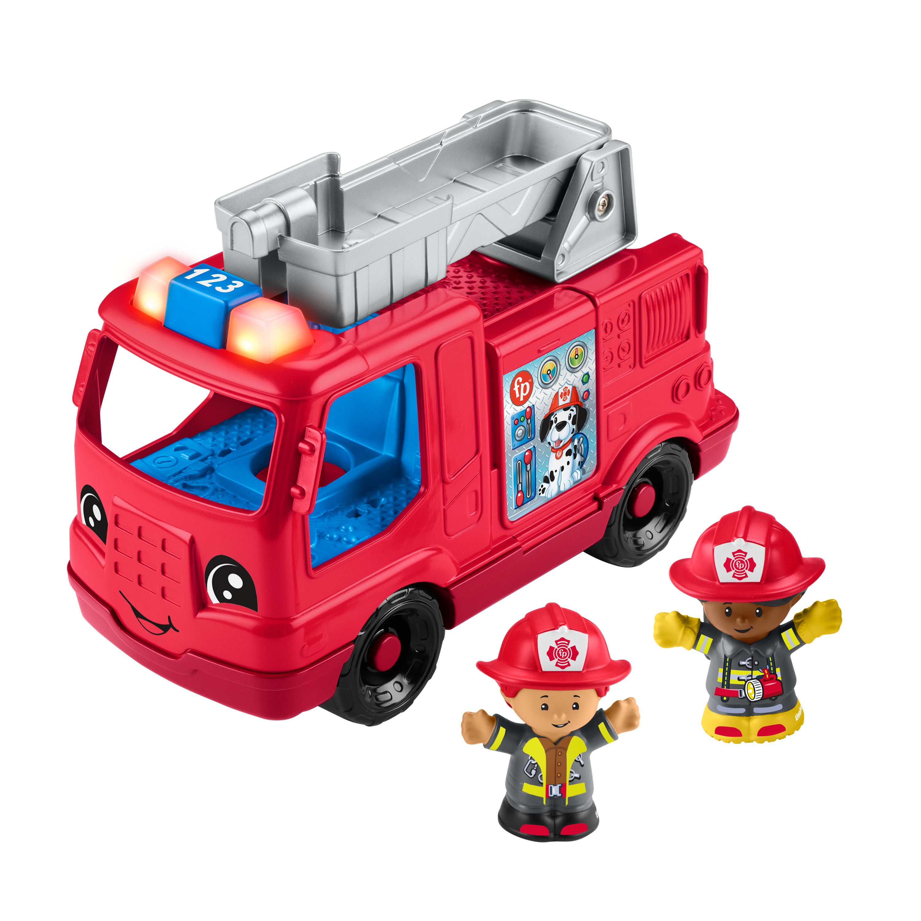 Fisher-Price Little People Large-Scale Musical Fire Truck Toy Set