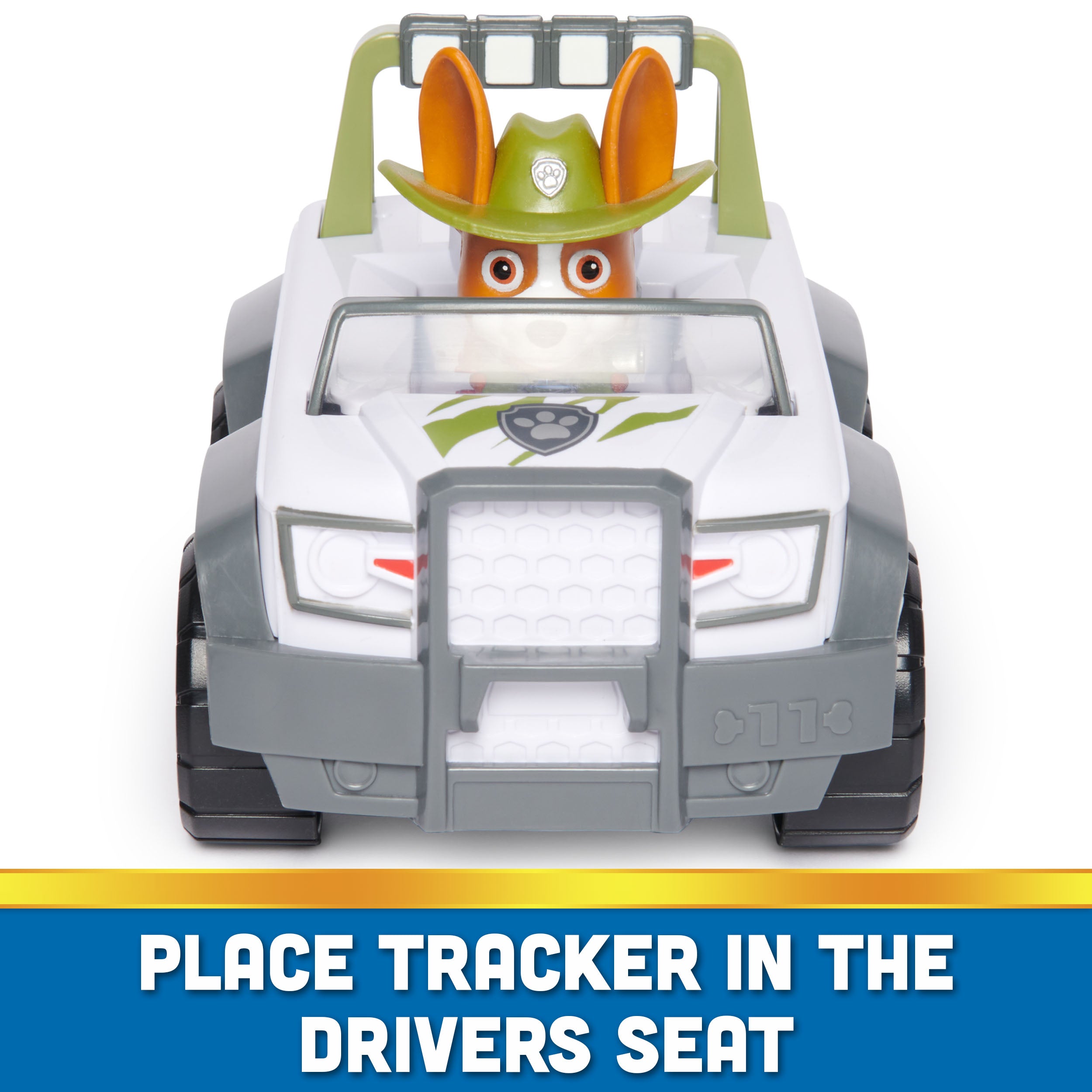 PAW Patrol: Tracker's Sustainable Jungle Cruiser Off - Road Toy Vehicle for Kids