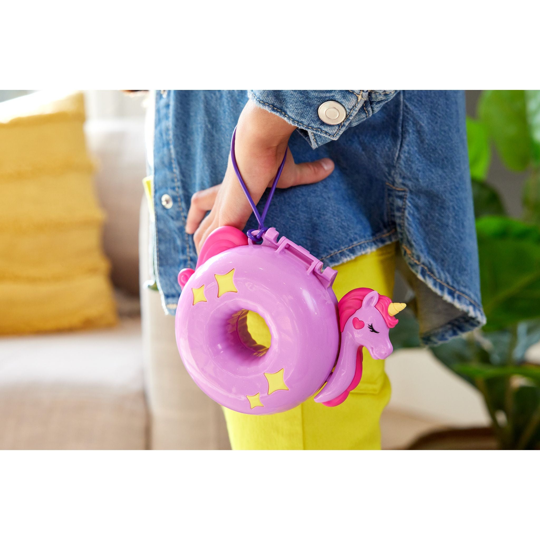 Polly Pocket Unicorn Floatie Big Pocket World Compact Toy