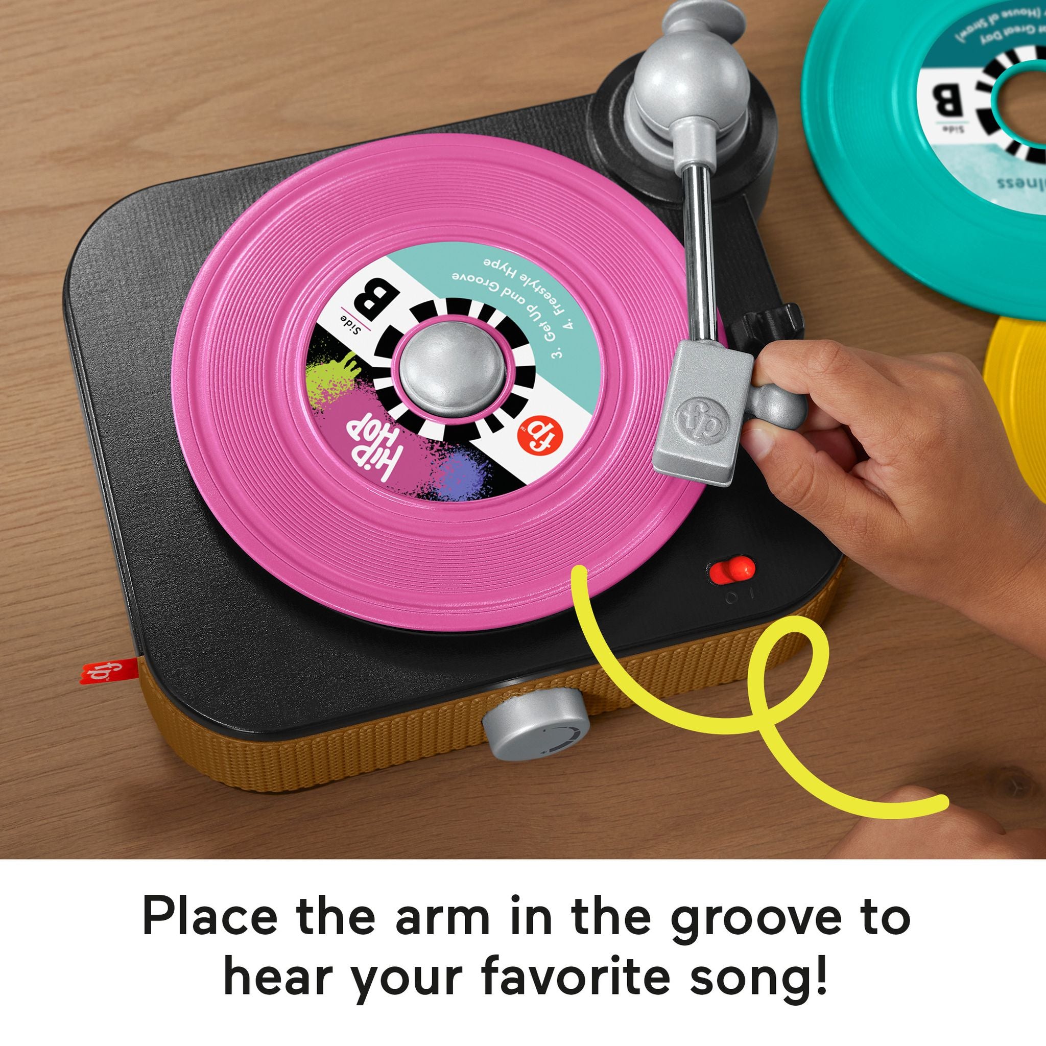Hot Deal! Fisher-Price Rockin' Record Player for Preschoolers
