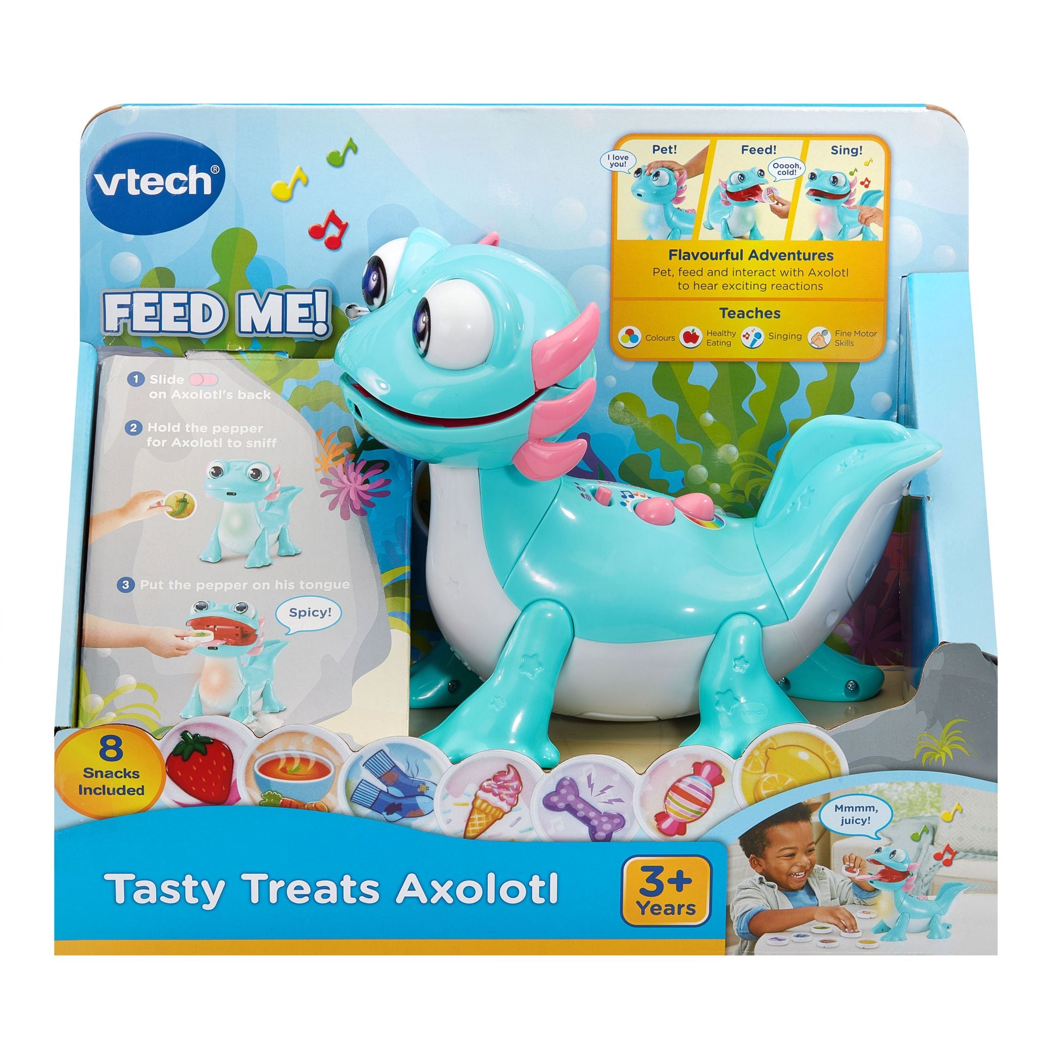 Get the VTech Interactive Axolotl Toy - Tasty Treats for Endless Play and Learning