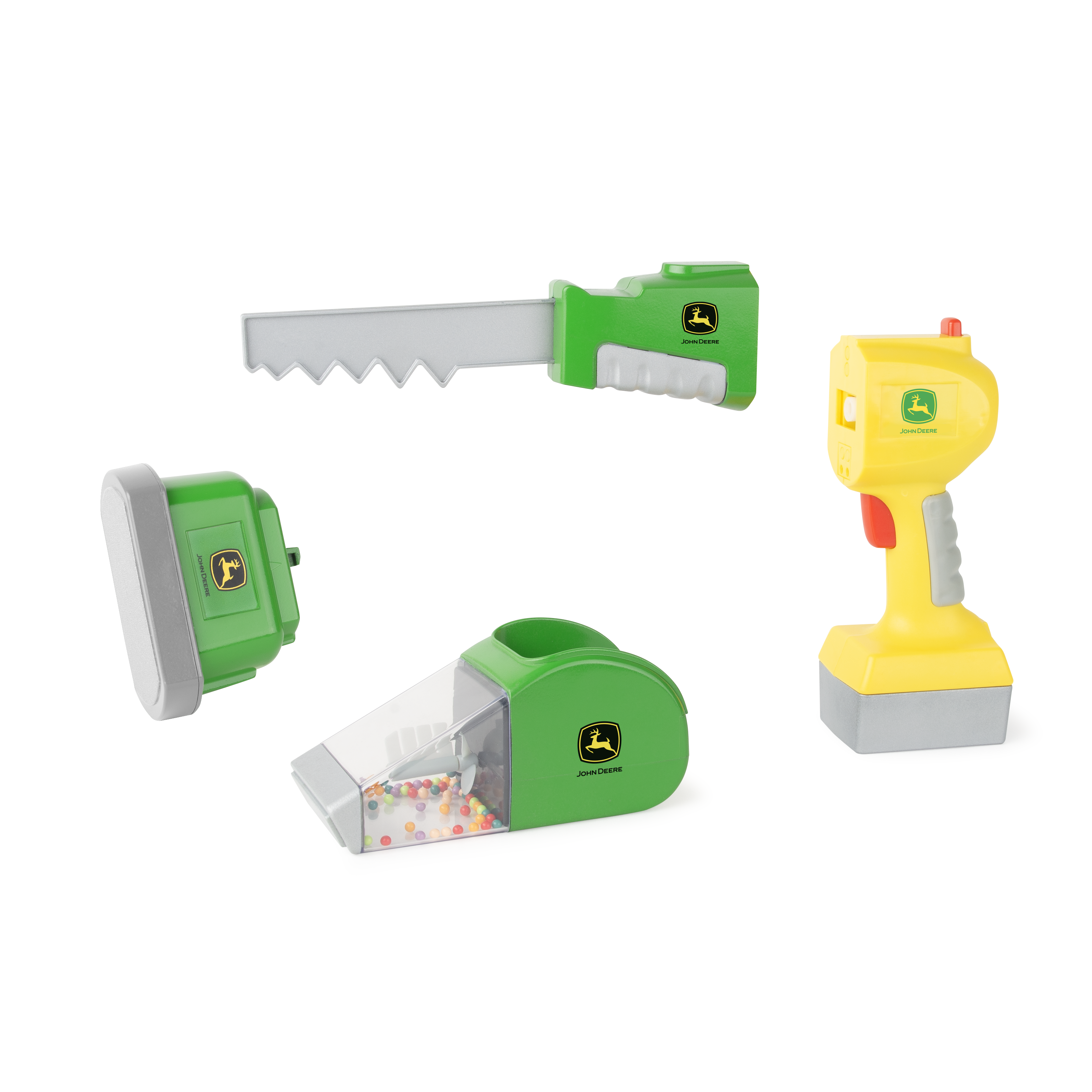 Hot Sale! John Deere 3-in-1 Power Tool Toy Set for Young Builders