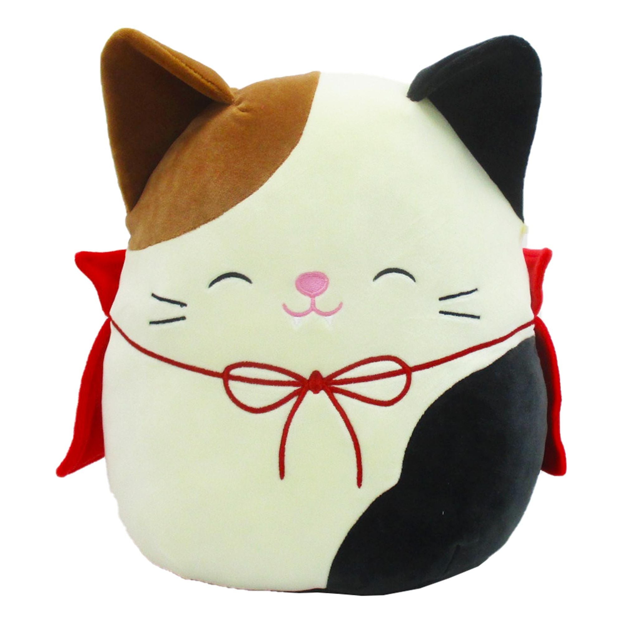 12-Inch Squishmallows Halloween Plush: Cam the Calico Cat in Vampire Outfit