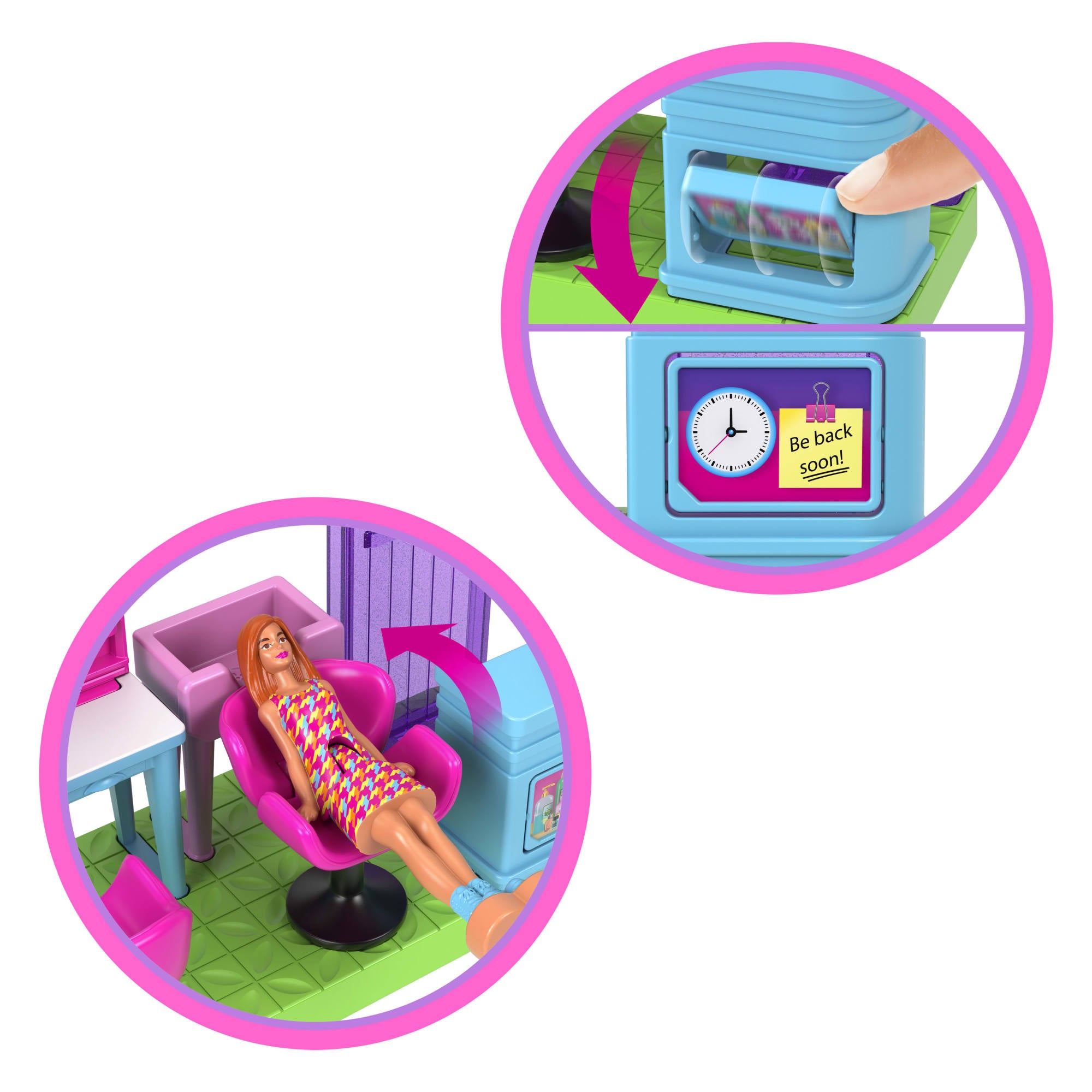 Barbie Mini BarbieLand Hair Salon Playset - Tiny Cuteness, Big Fun
