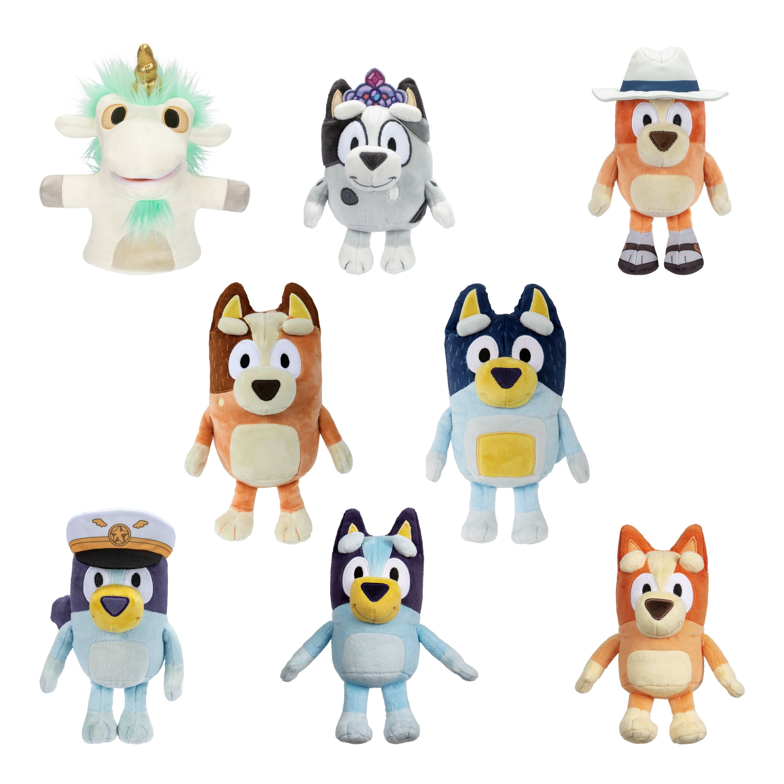 Hot Sale! Assorted Styles of Bluey Season 12 Family Plush Toys